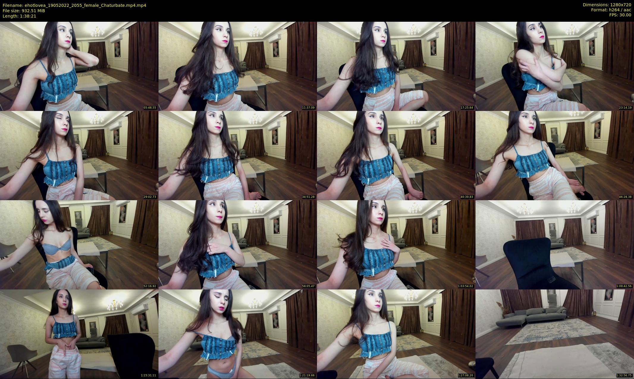 ehotlovea — 99 minute Chaturbate female cam show recording, 720p, May 19, 2022