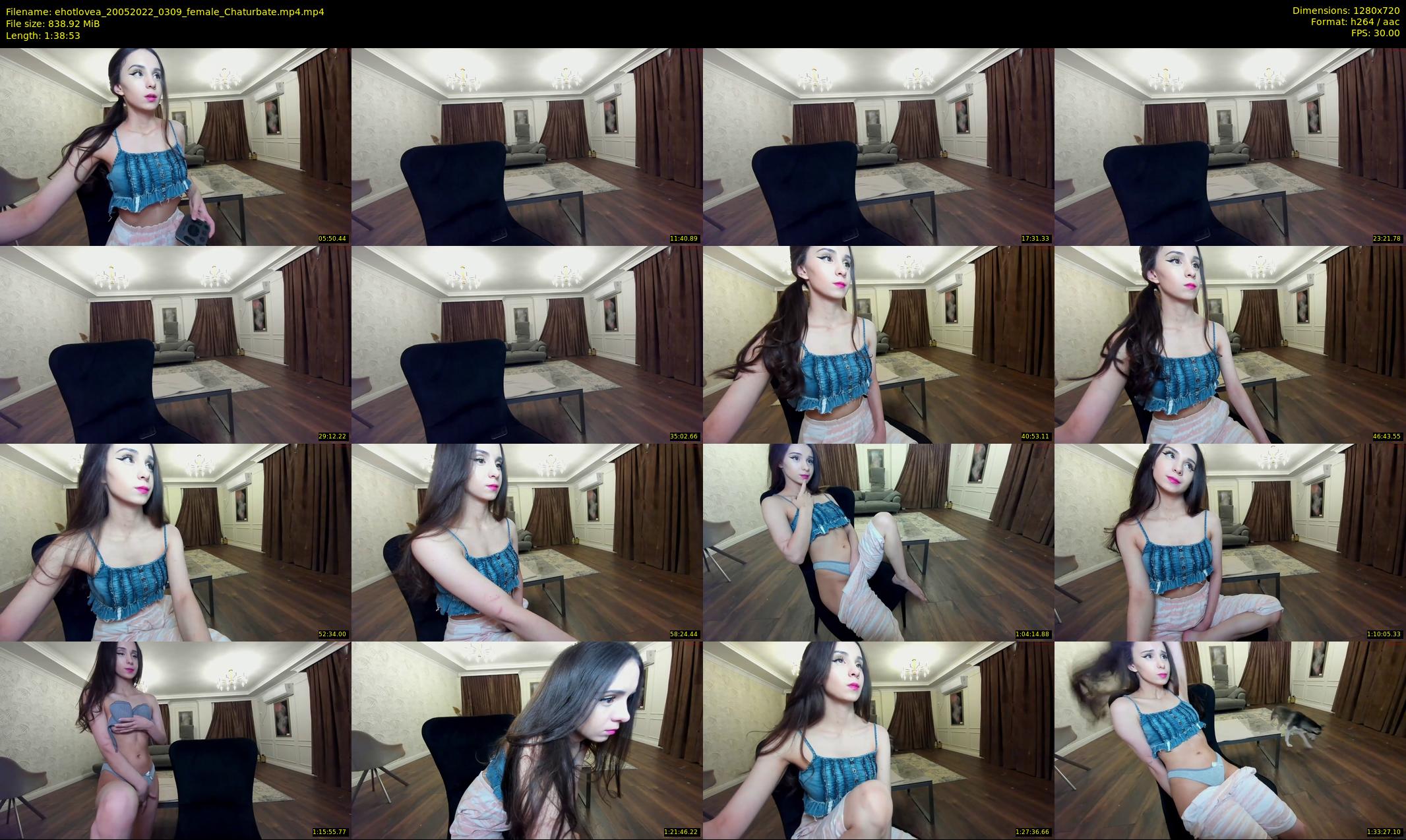 ehotlovea — 99 minute Chaturbate female cam show recording, 720p, May 20, 2022