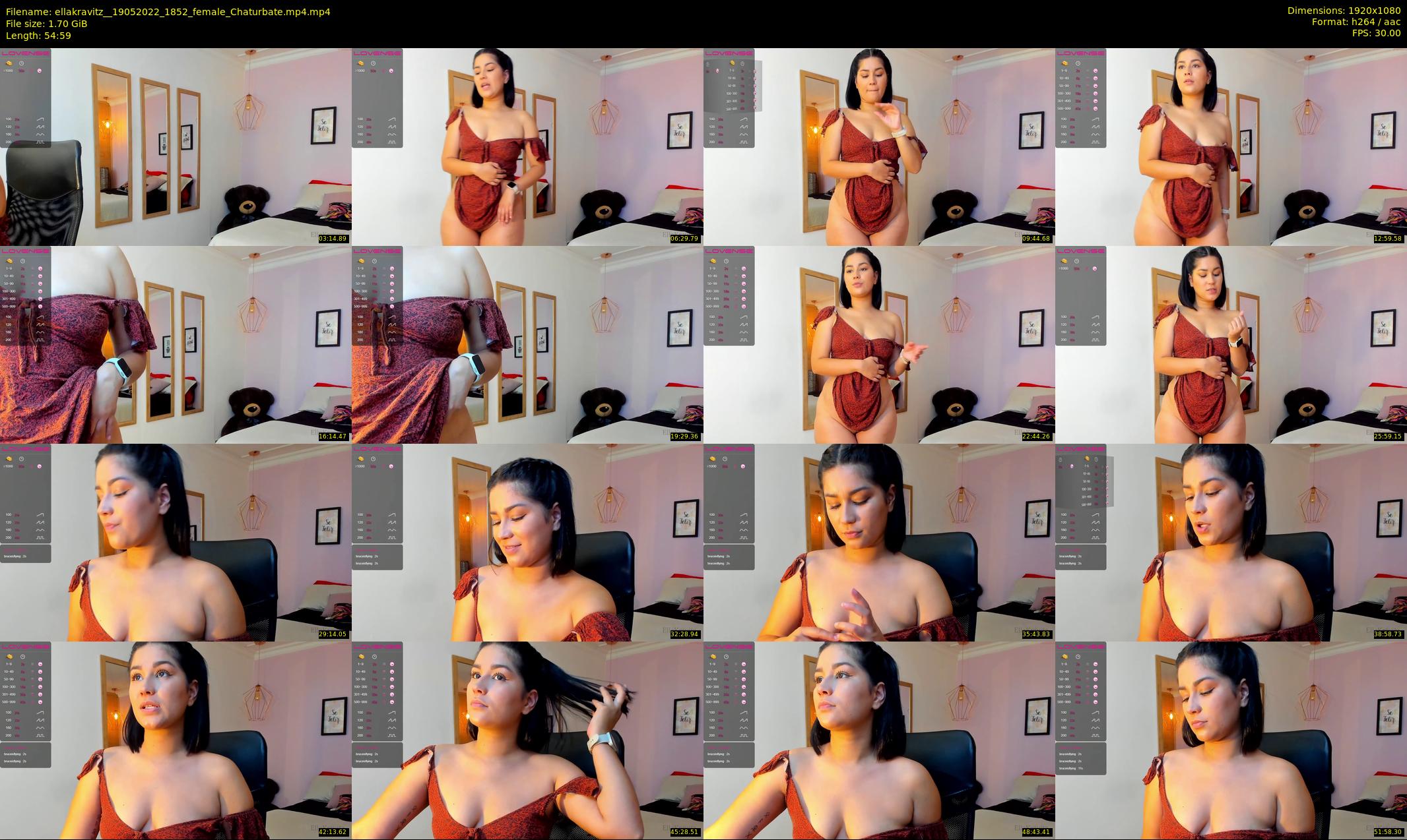 ellakravitz_ — 55 minute Chaturbate female cam show recording, 1080p, May 19, 2022