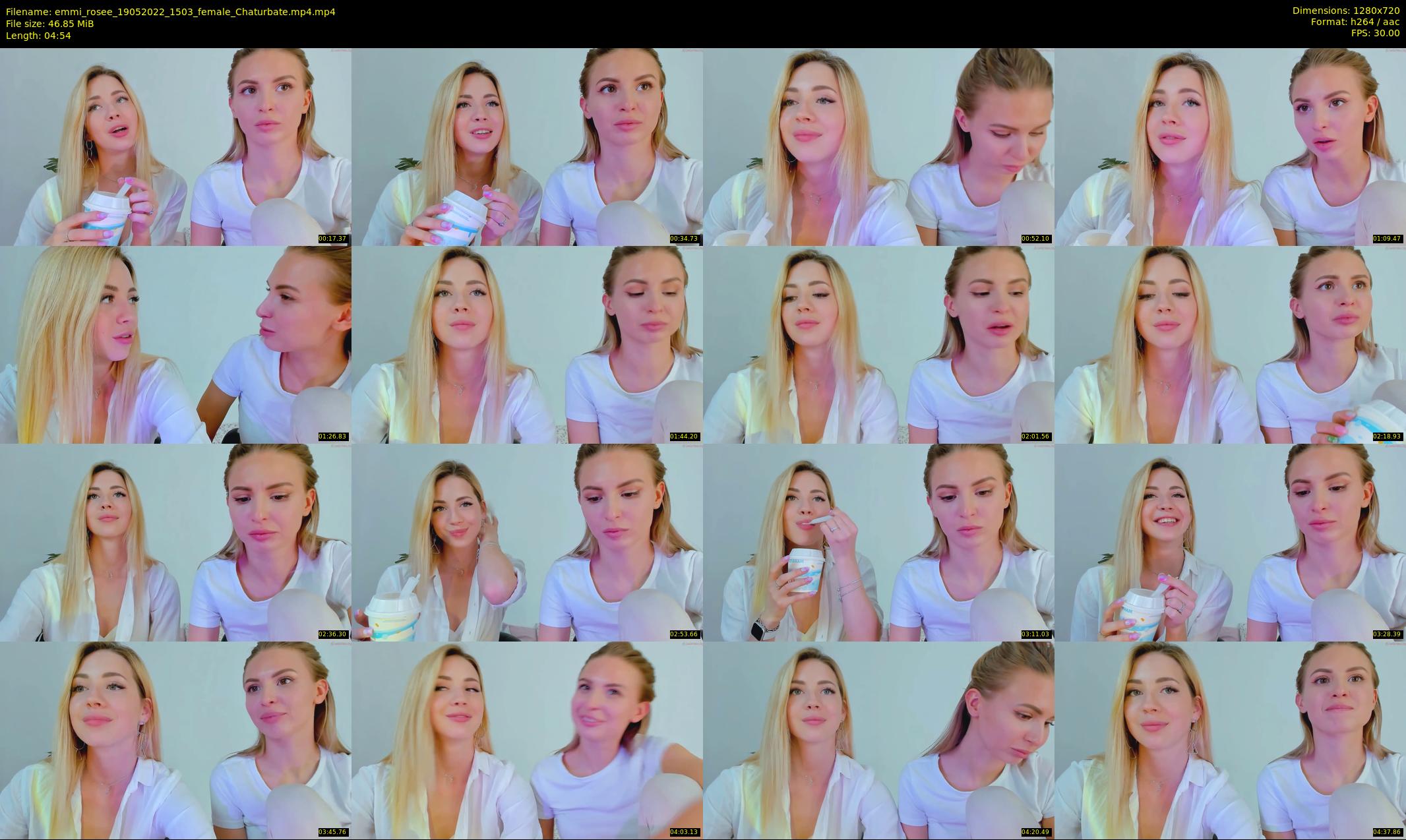 emmi_rosee — 5 minute Chaturbate female cam show recording, 720p, May 19, 2022
