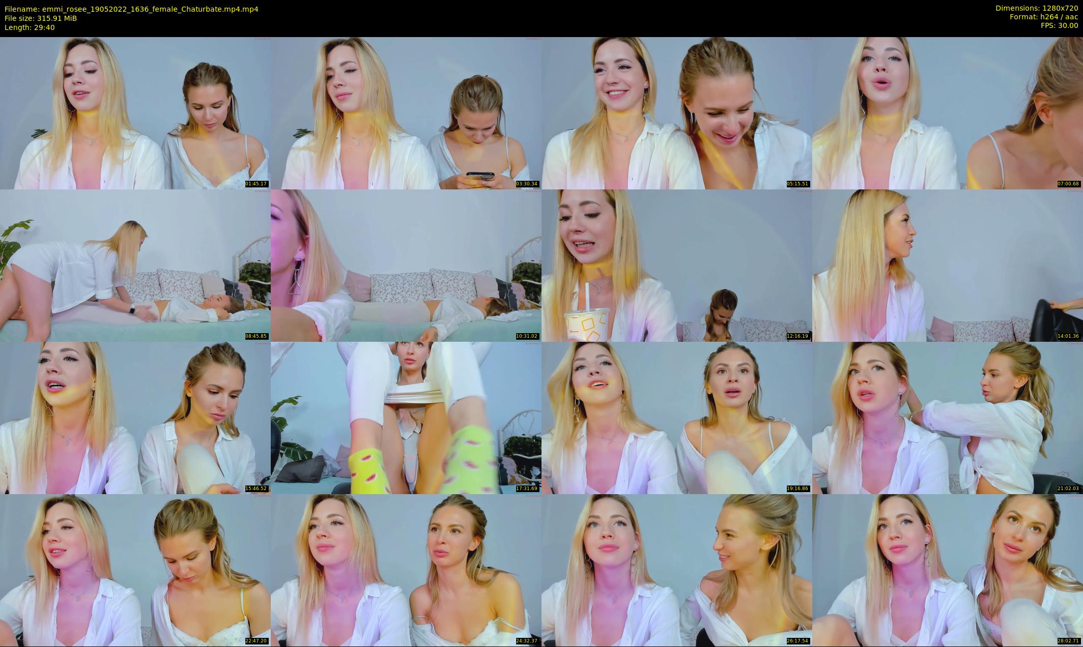 emmi_rosee — 30 minute Chaturbate female cam show recording, 720p, May 19, 2022