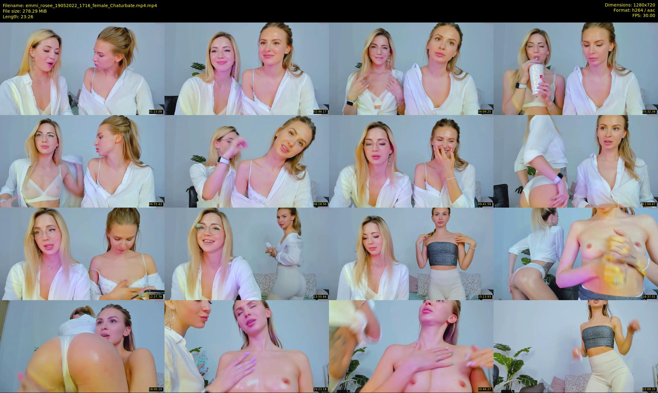 emmi_rosee — 24 minute Chaturbate female cam show recording, 720p, May 19, 2022