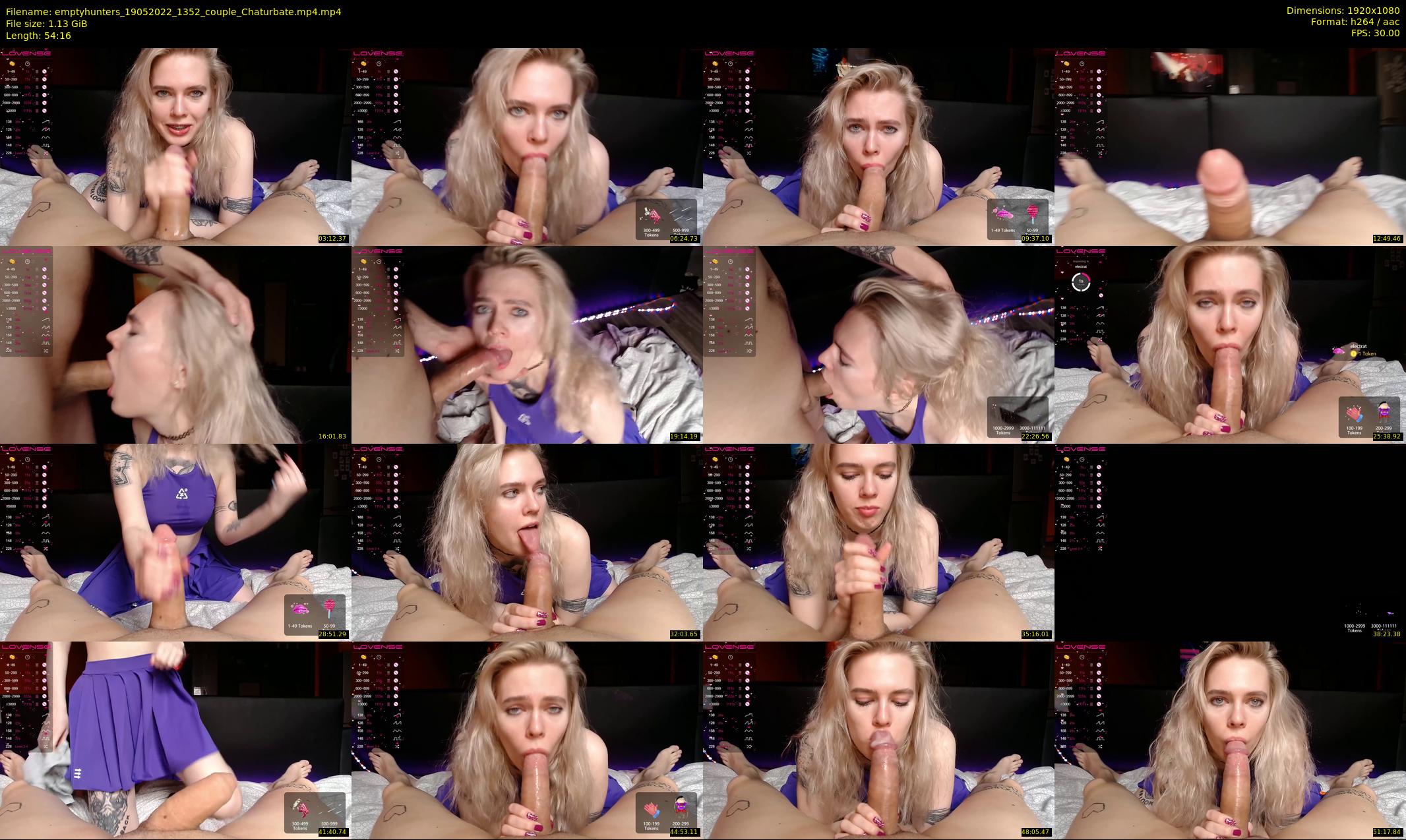 emptyhunters — 55 minute Chaturbate couple cam show recording, 1080p, May 19, 2022