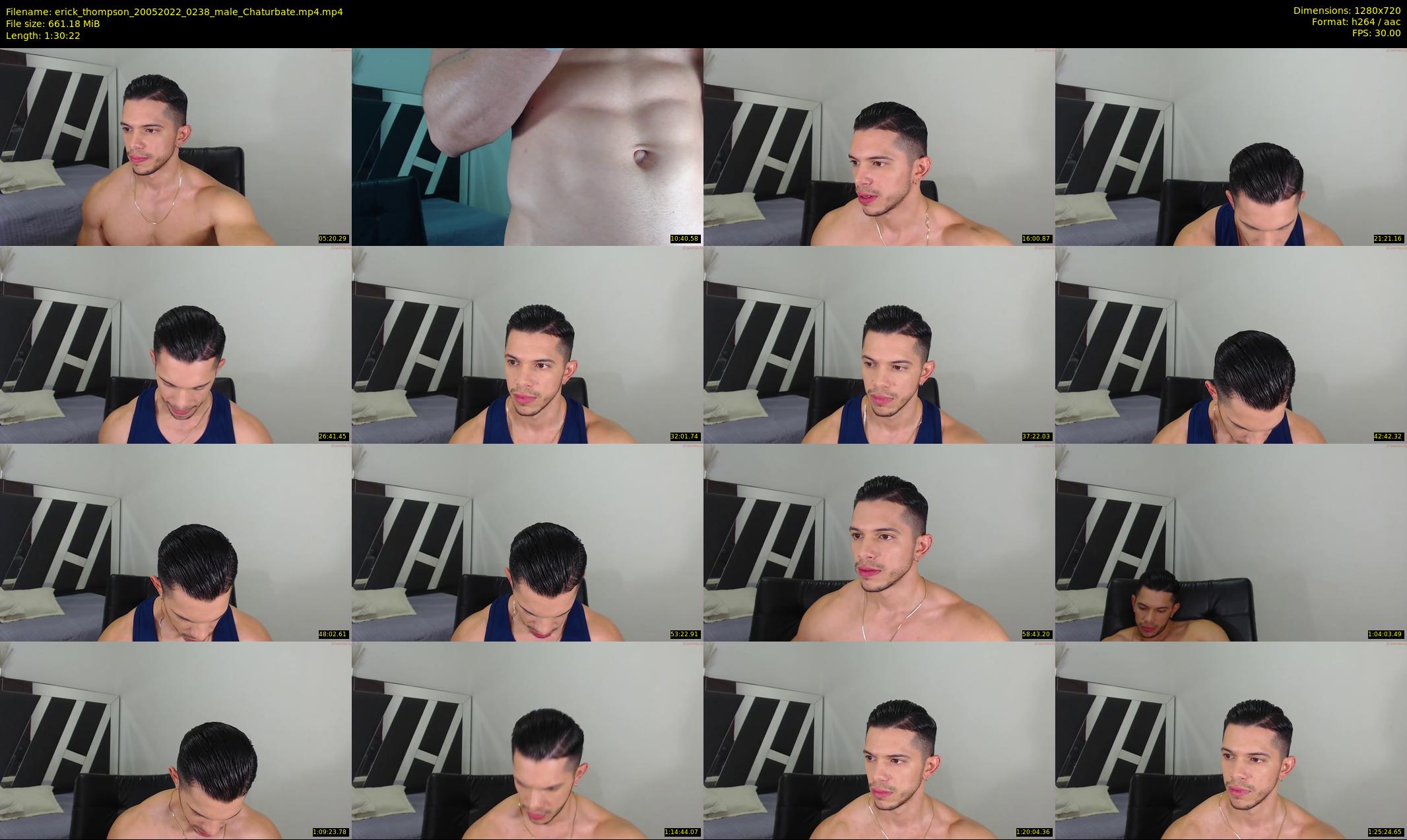 erick_thompson — 91 minute Chaturbate male cam show recording, 720p, May 20, 2022