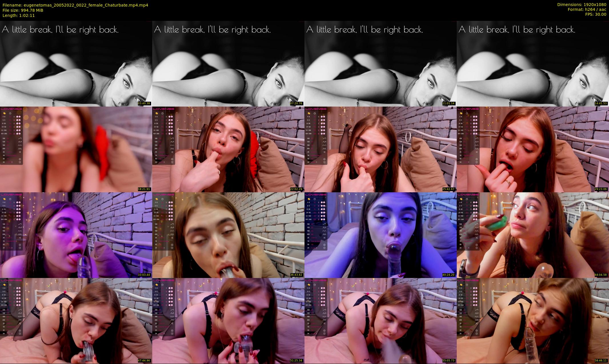 eugenetomas — 63 minute Chaturbate couple cam show recording, 1080p, May 20, 2022