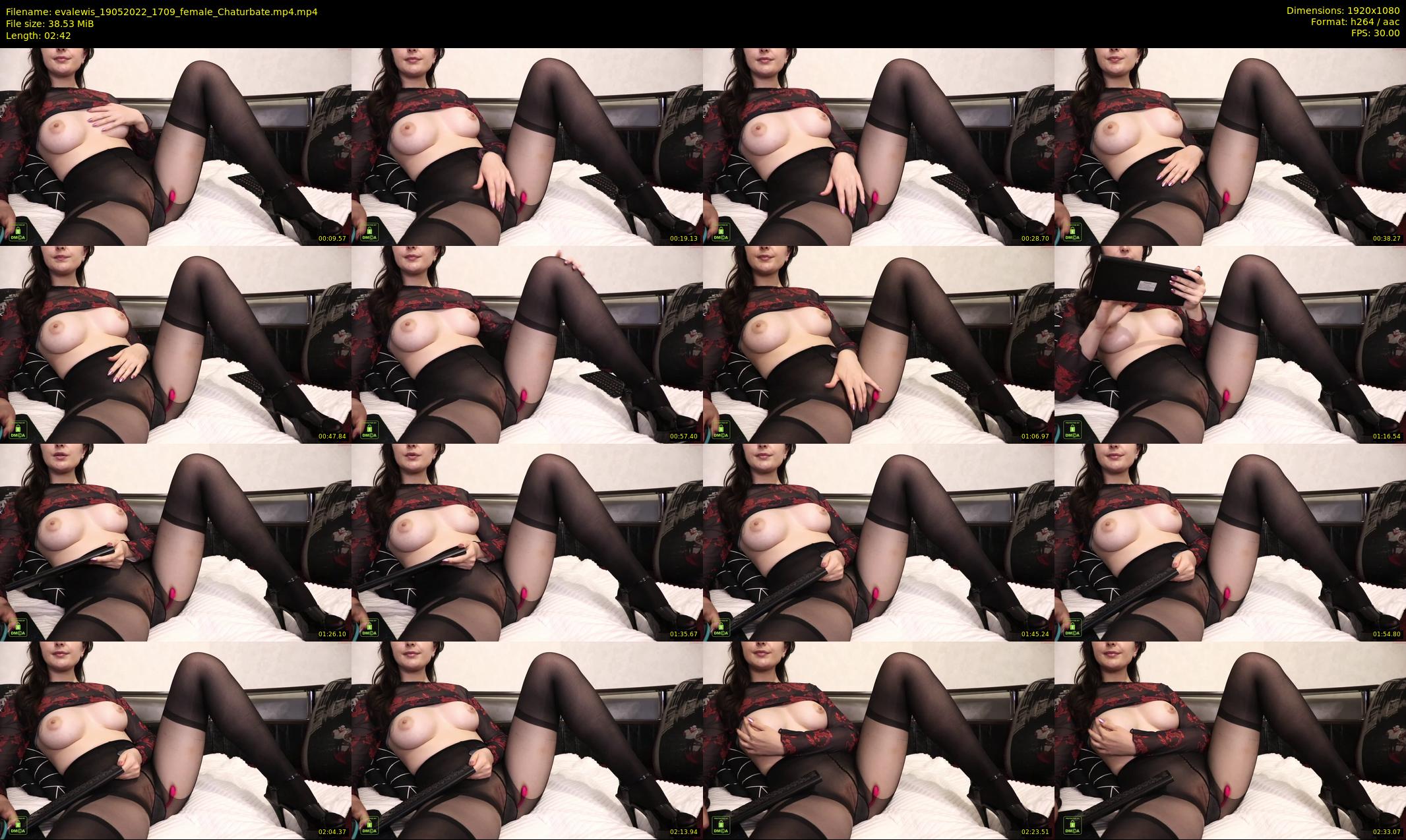evalewis — 3 minute Chaturbate female cam show recording, 1080p, May 19, 2022