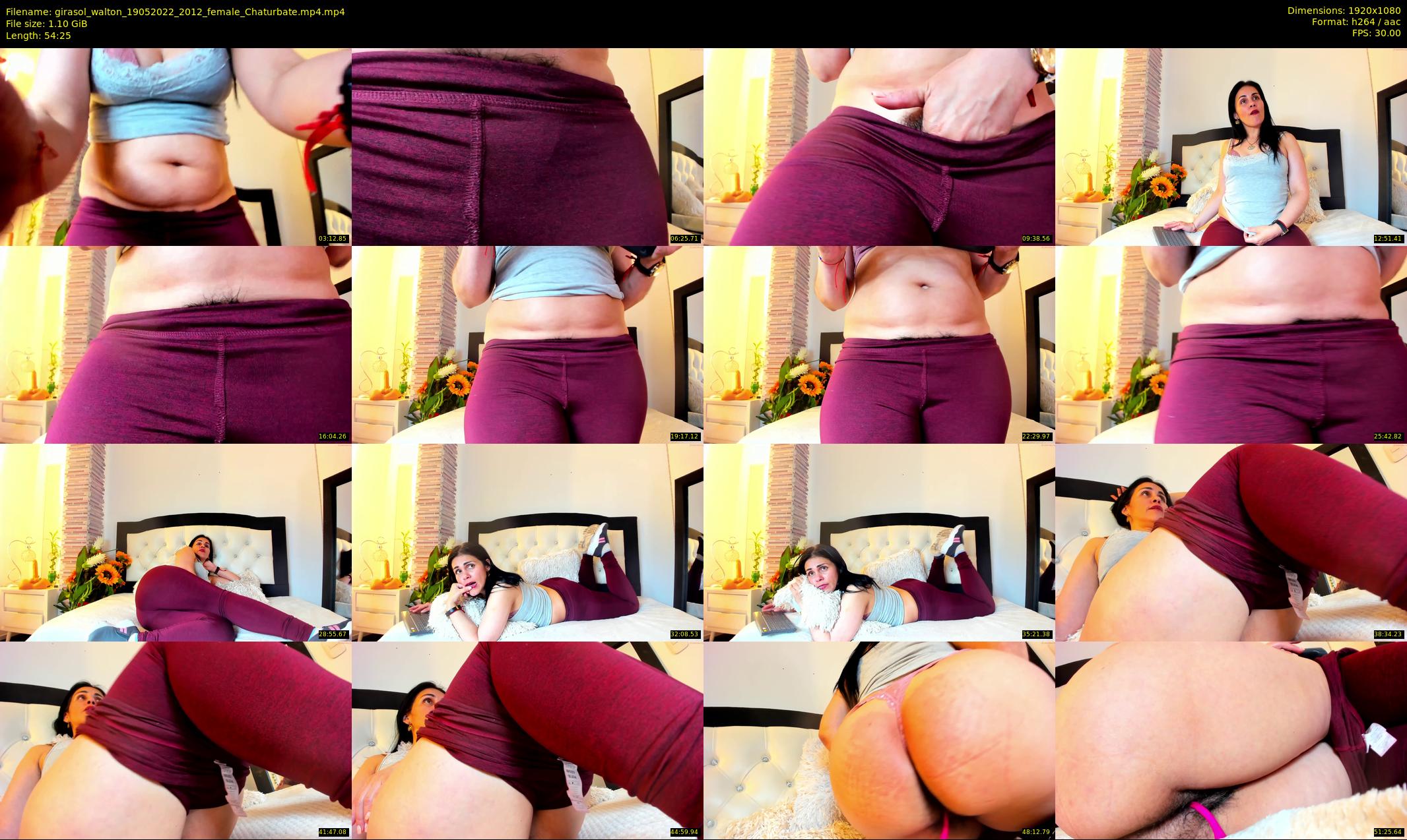 girasol_walton — 55 minute Chaturbate female cam show recording, 1080p, May 19, 2022