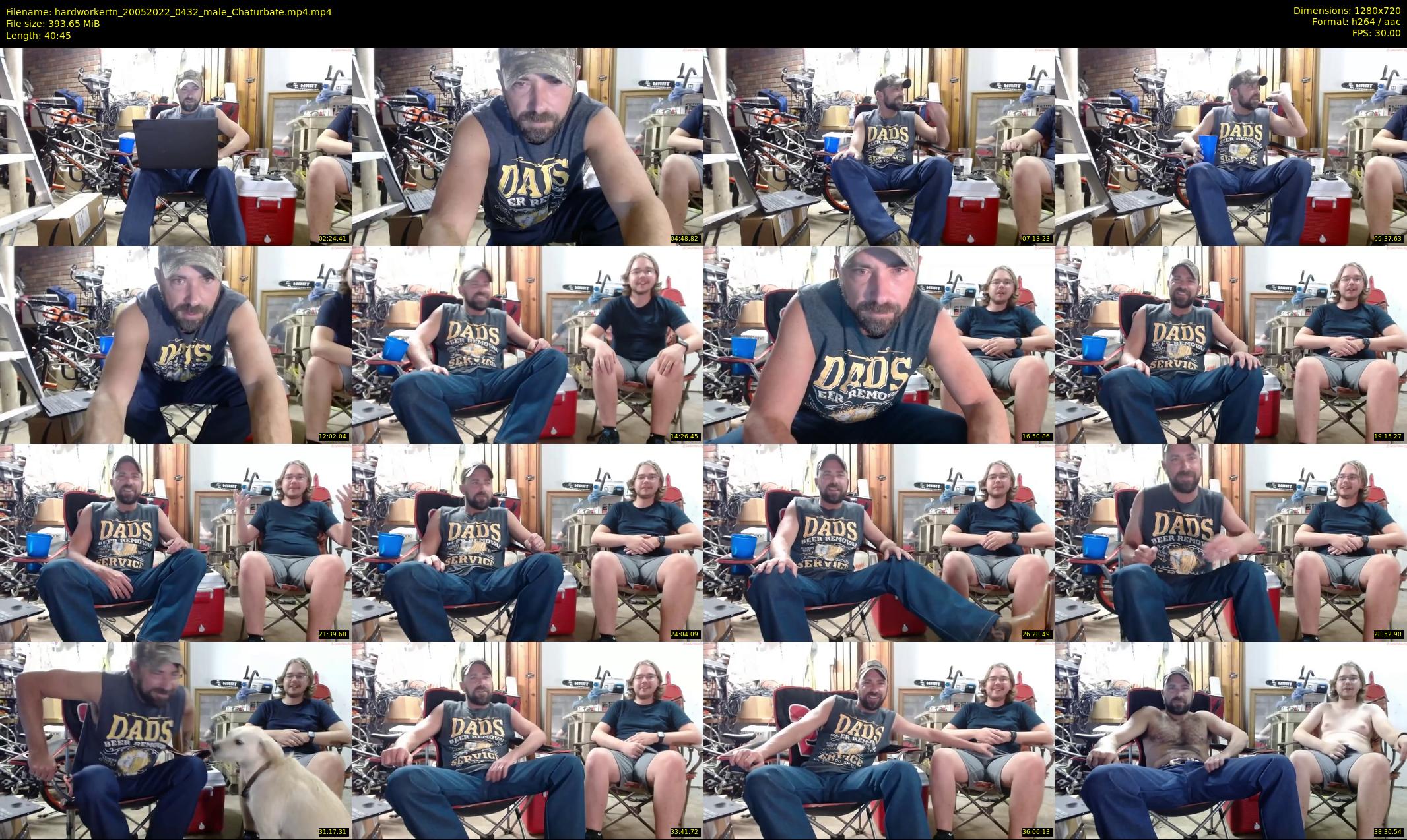 hardworkertn — 41 minute Chaturbate male cam show recording, 720p, May 20, 2022