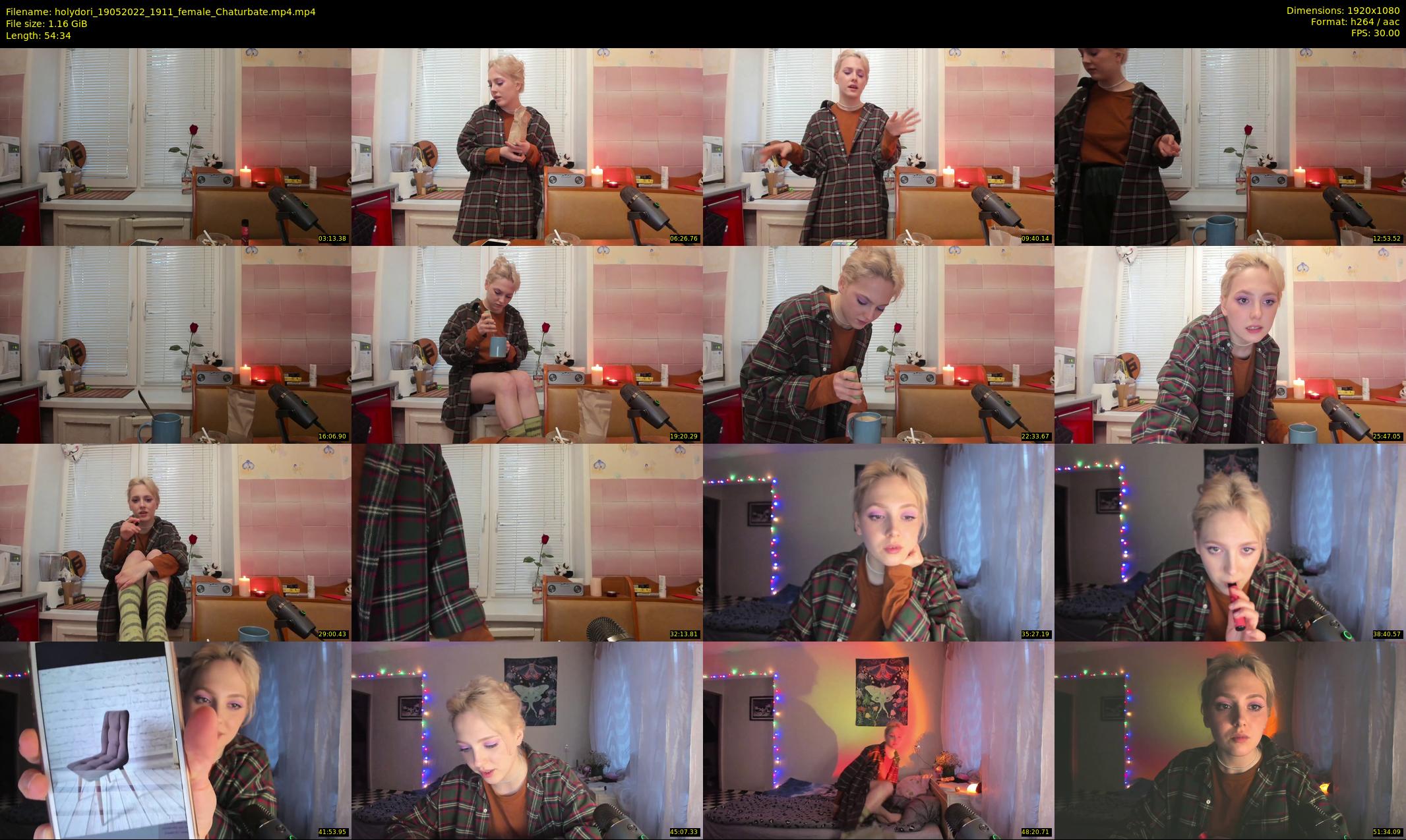holydori — 55 minute Chaturbate female cam show recording, 1080p, May 19, 2022