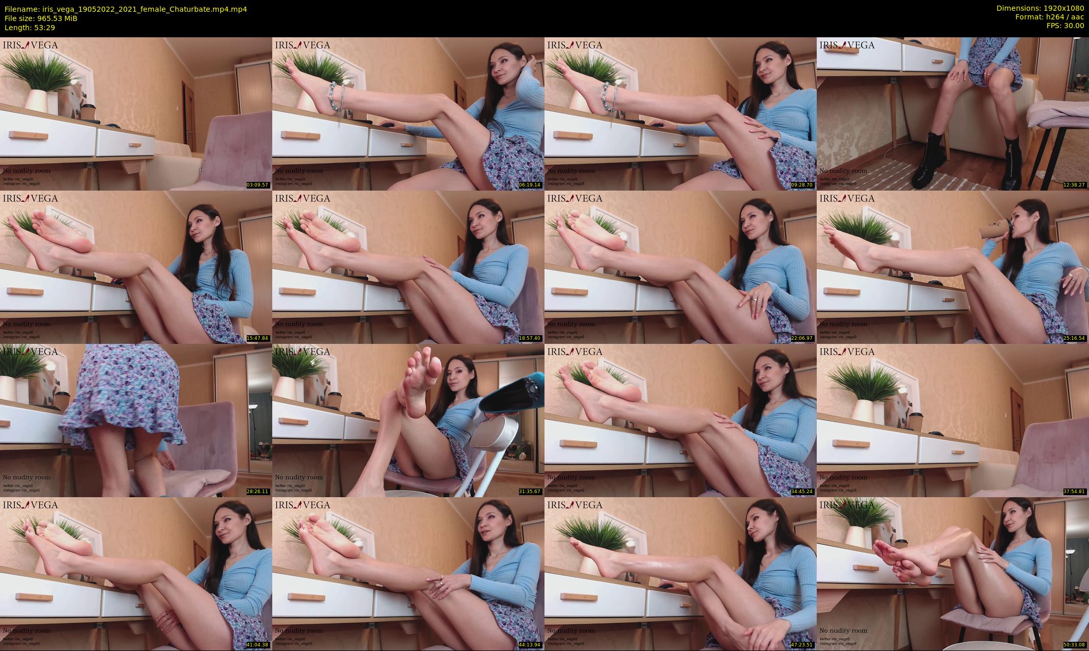 iris_vega — 54 minute Chaturbate female cam show recording, 1080p, May 19, 2022