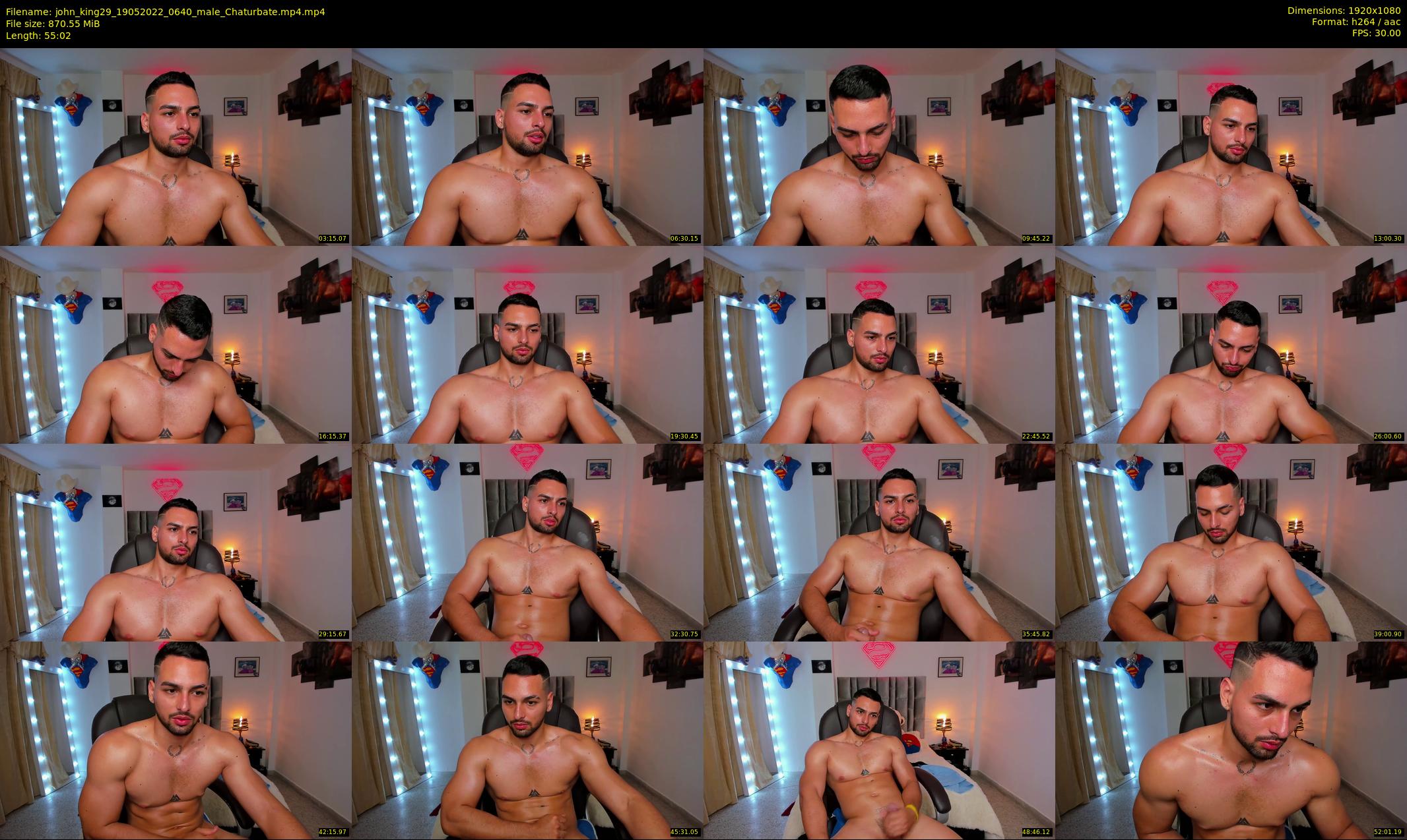 john_king29 — 56 minute Chaturbate male cam show recording, 1080p, May 19, 2022