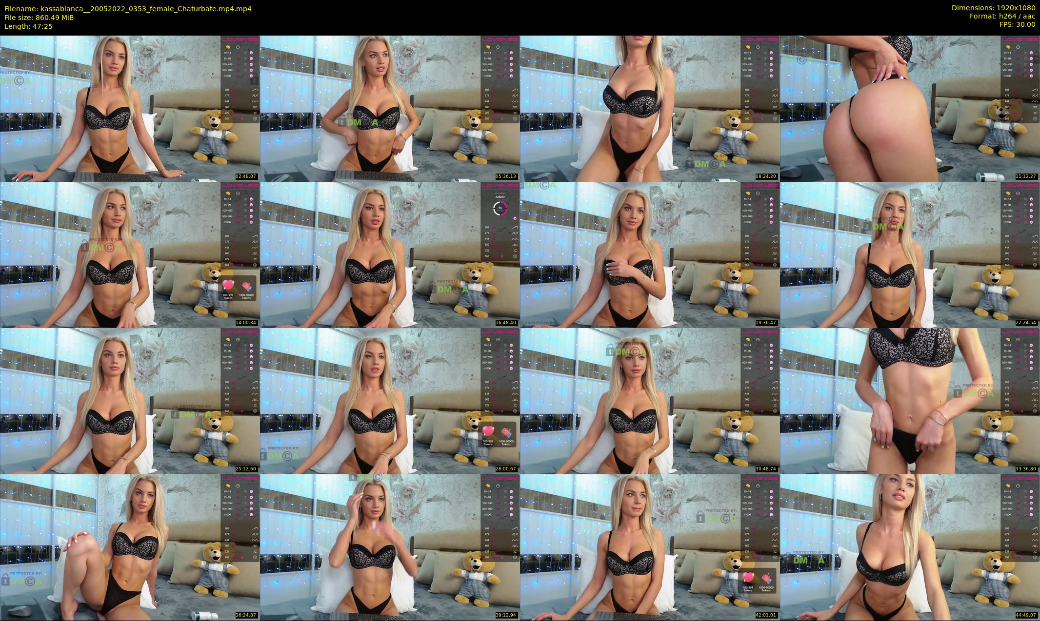kassablanca_ — 48 minute Chaturbate female cam show recording, 1080p, May 20, 2022