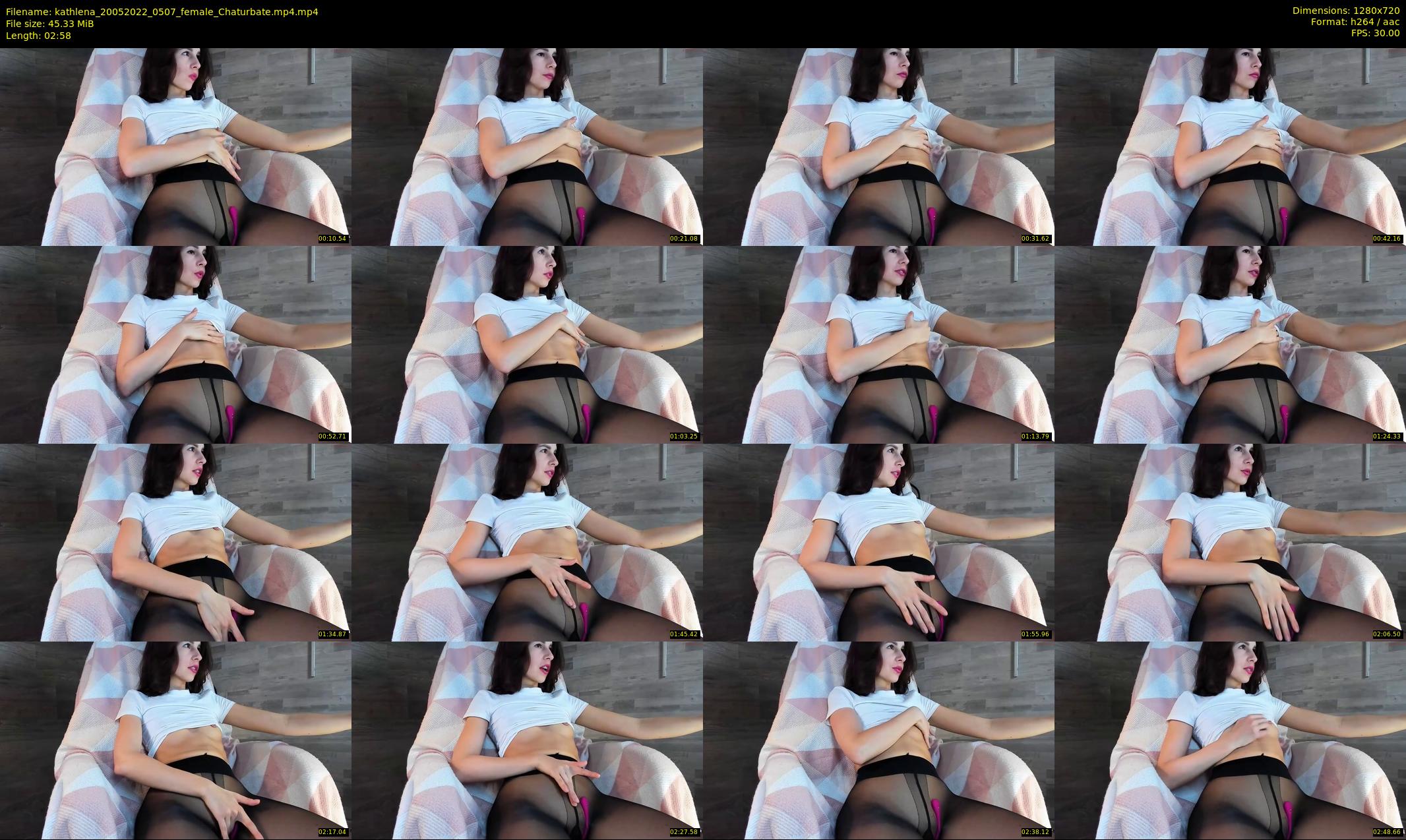 kathlena — 3 minute Chaturbate female cam show recording, 720p, May 20, 2022