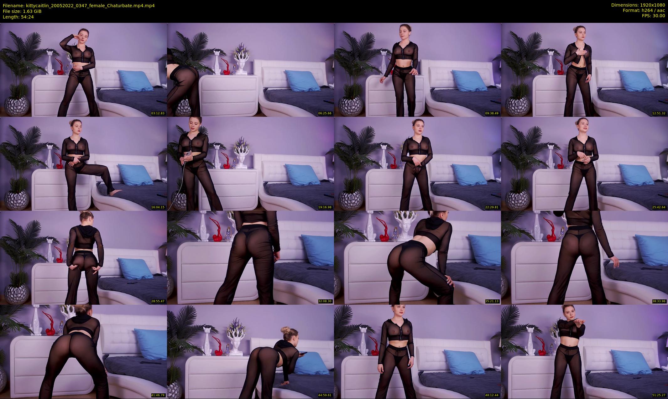 kittycaitlin — 55 minute Chaturbate female cam show recording, 1080p, May 20, 2022