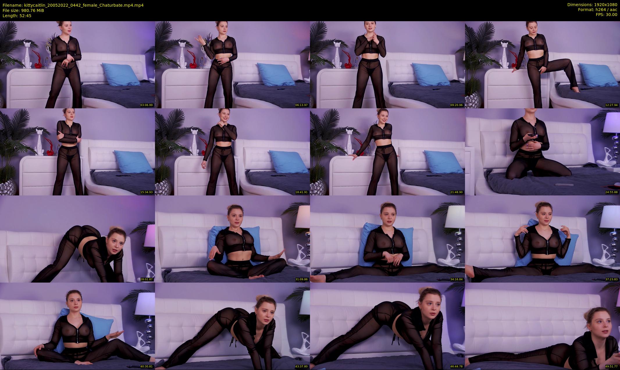 kittycaitlin — 53 minute Chaturbate female cam show recording, 1080p, May 20, 2022