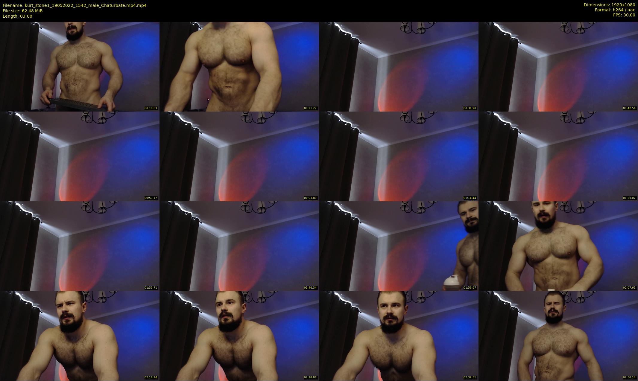 kurt_stone1 — 3 minute Chaturbate male cam show recording, 1080p, May 19, 2022