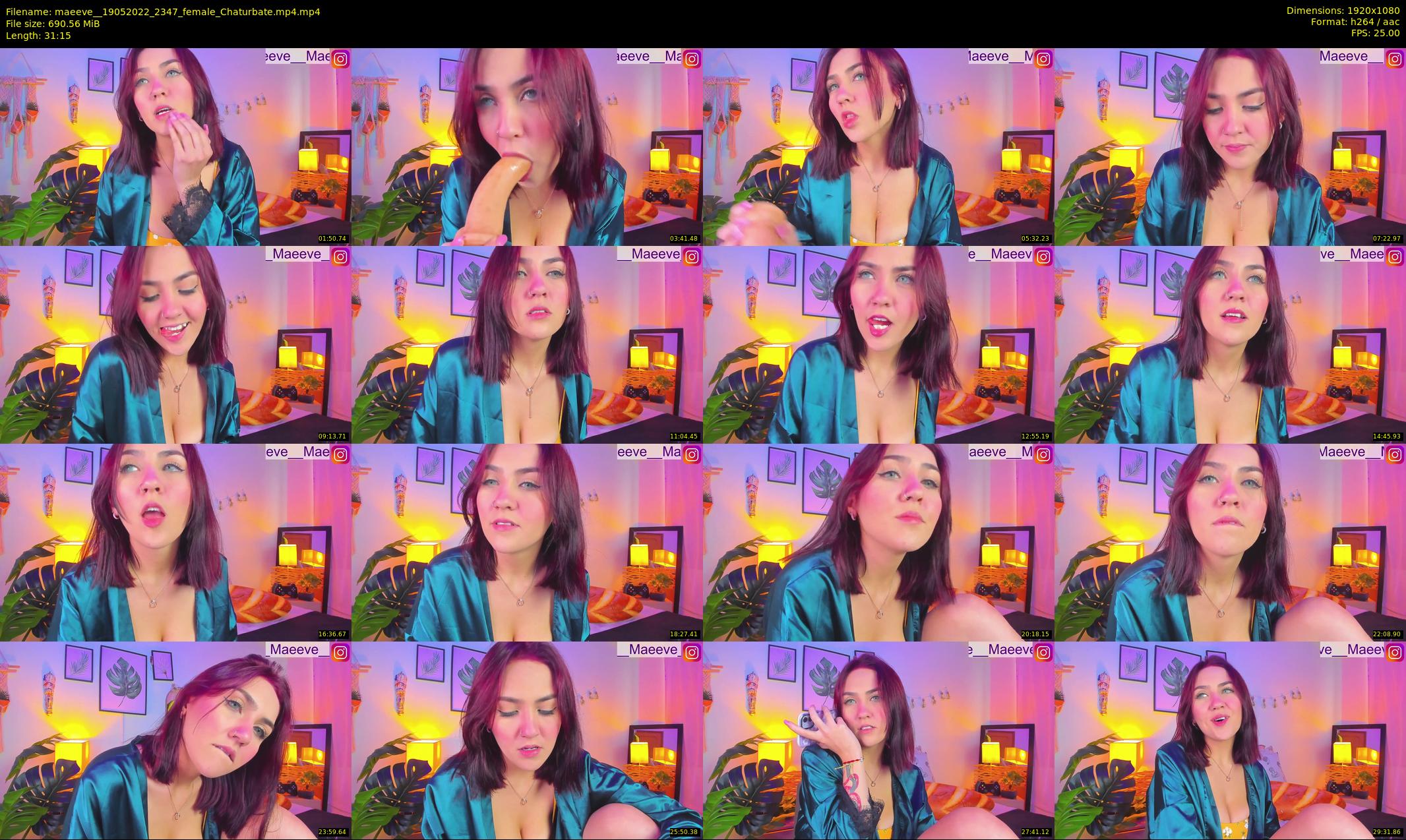 maeeve_ — 32 minute Chaturbate female cam show recording, 1080p, May 19, 2022