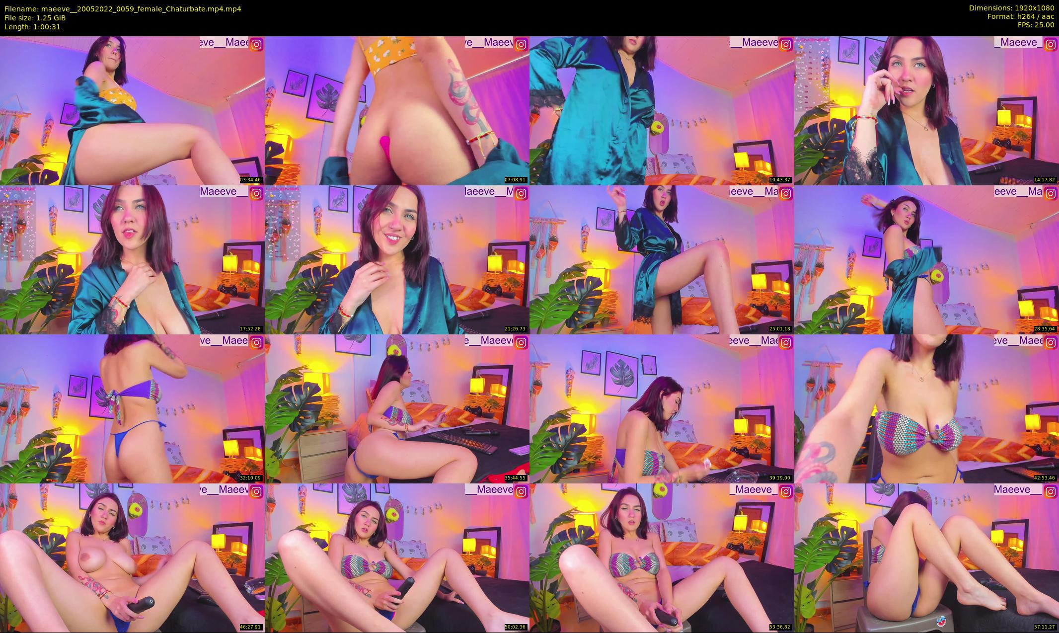 maeeve_ — 61 minute Chaturbate female cam show recording, 1080p, May 20, 2022