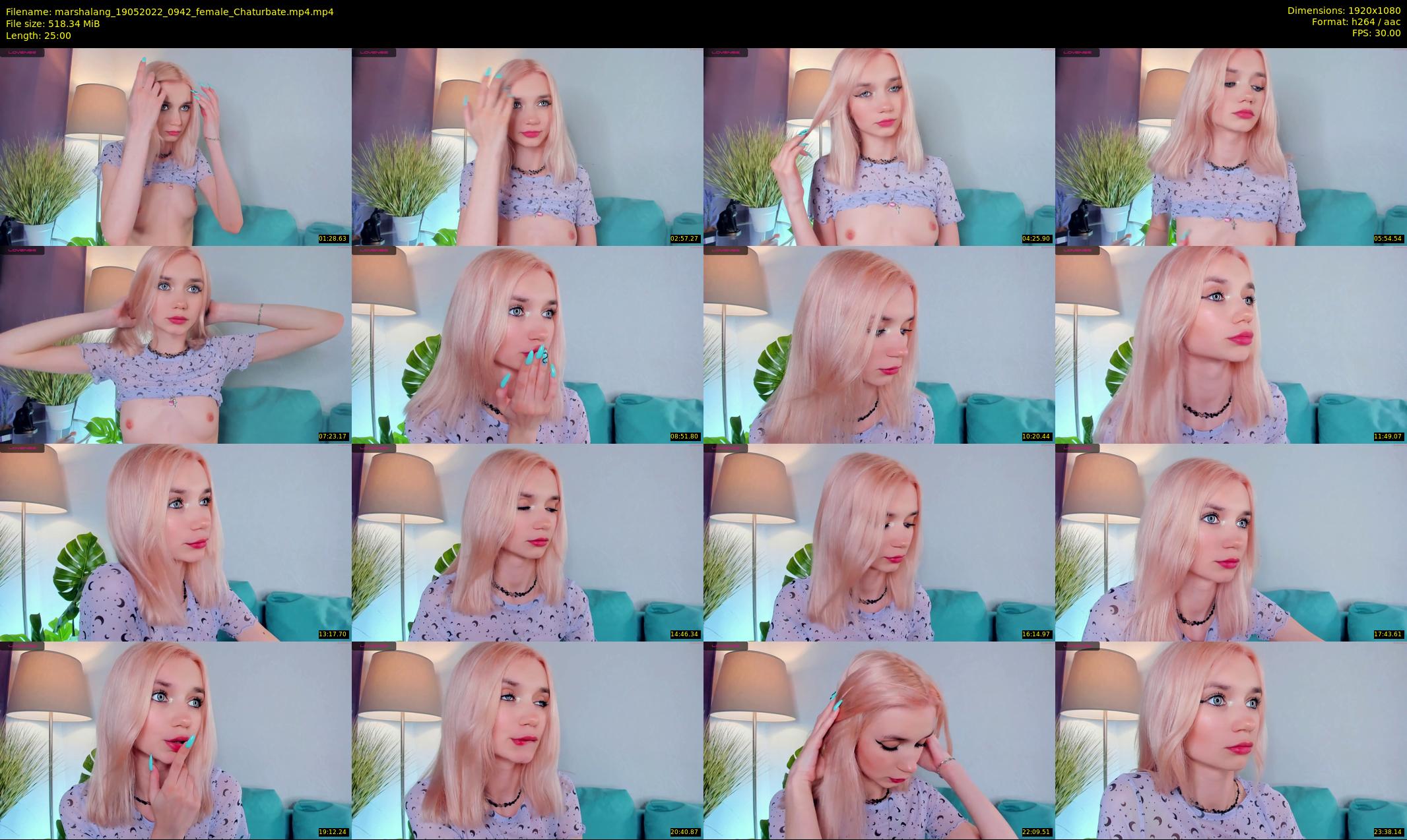 marshalang — 25 minute Chaturbate couple cam show recording, 1080p, May 19, 2022