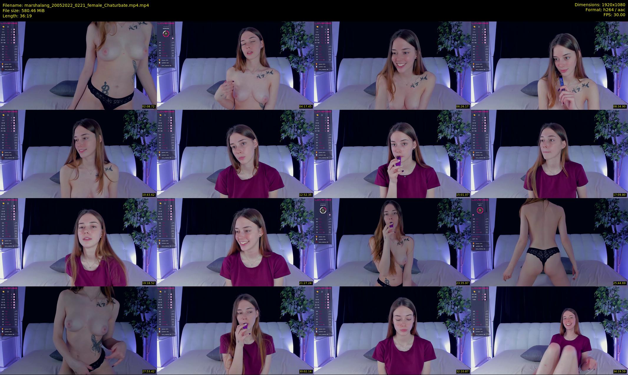 marshalang — 37 minute Chaturbate couple cam show recording, 1080p, May 20, 2022