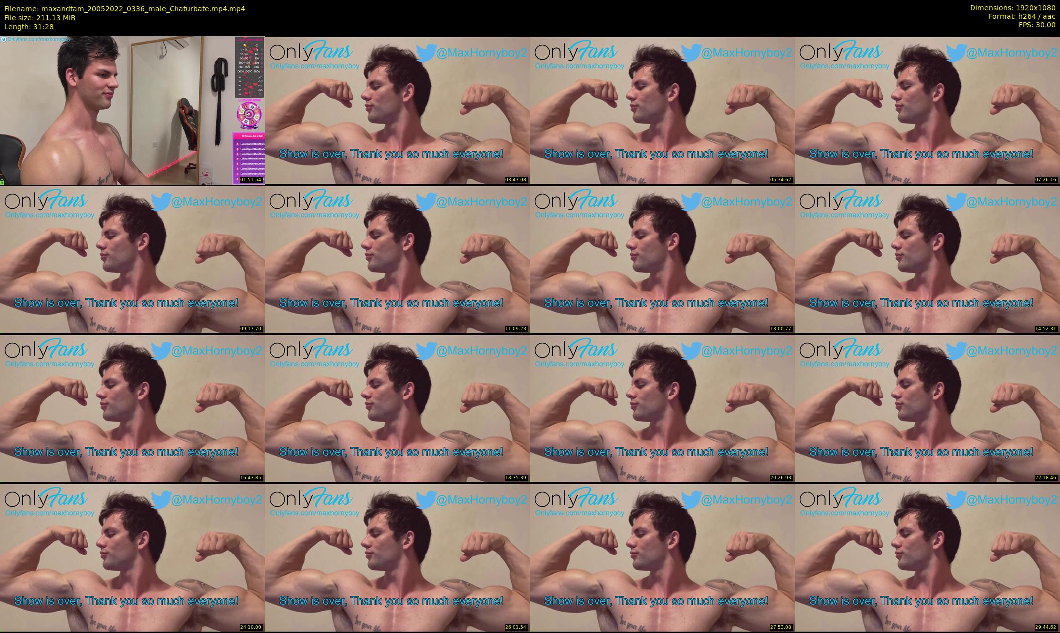 maxandtam — 32 minute Chaturbate couple cam show recording, 1080p, May 20, 2022