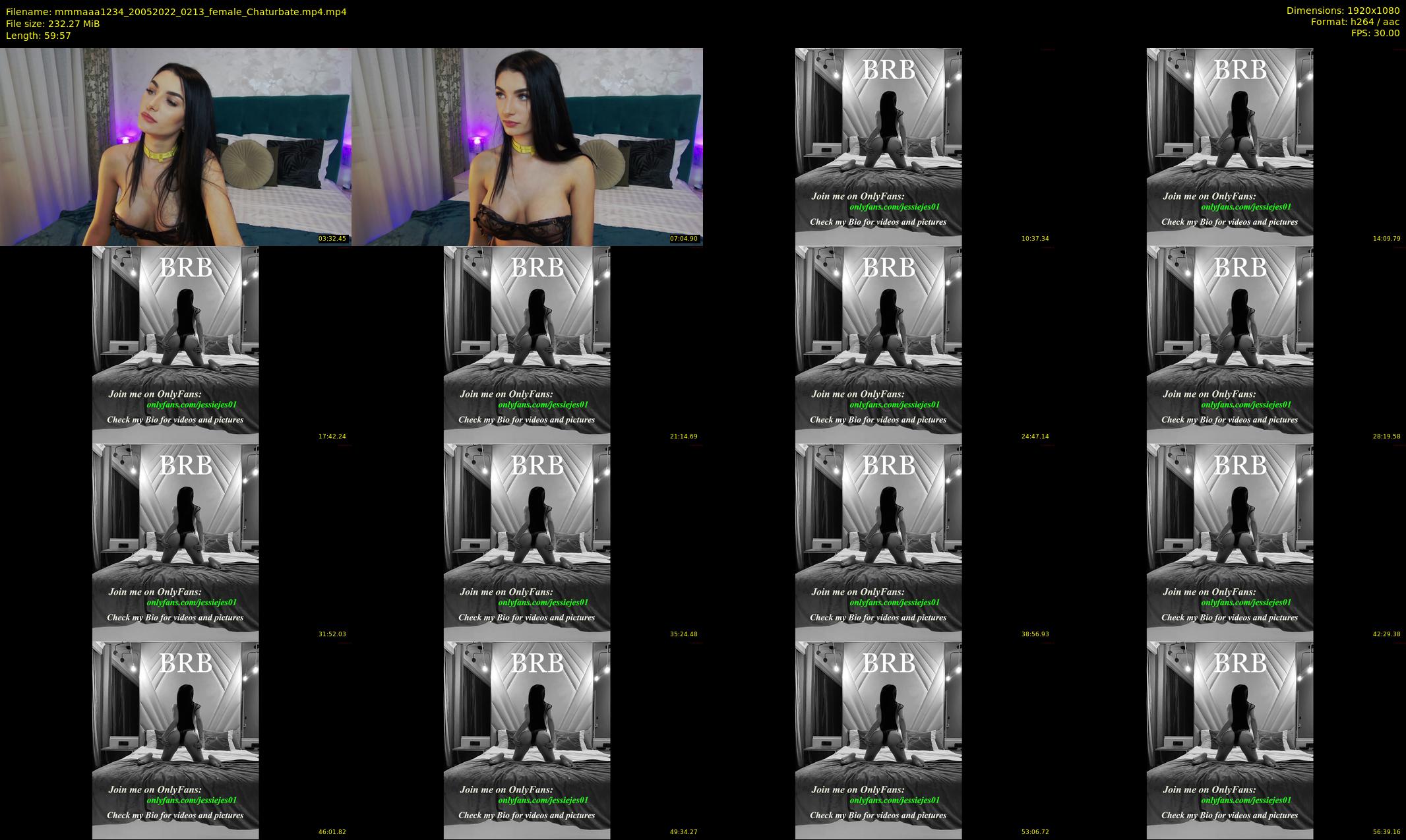 mmmaaa1234 — 60 minute Chaturbate female cam show recording, 1080p, May 20, 2022