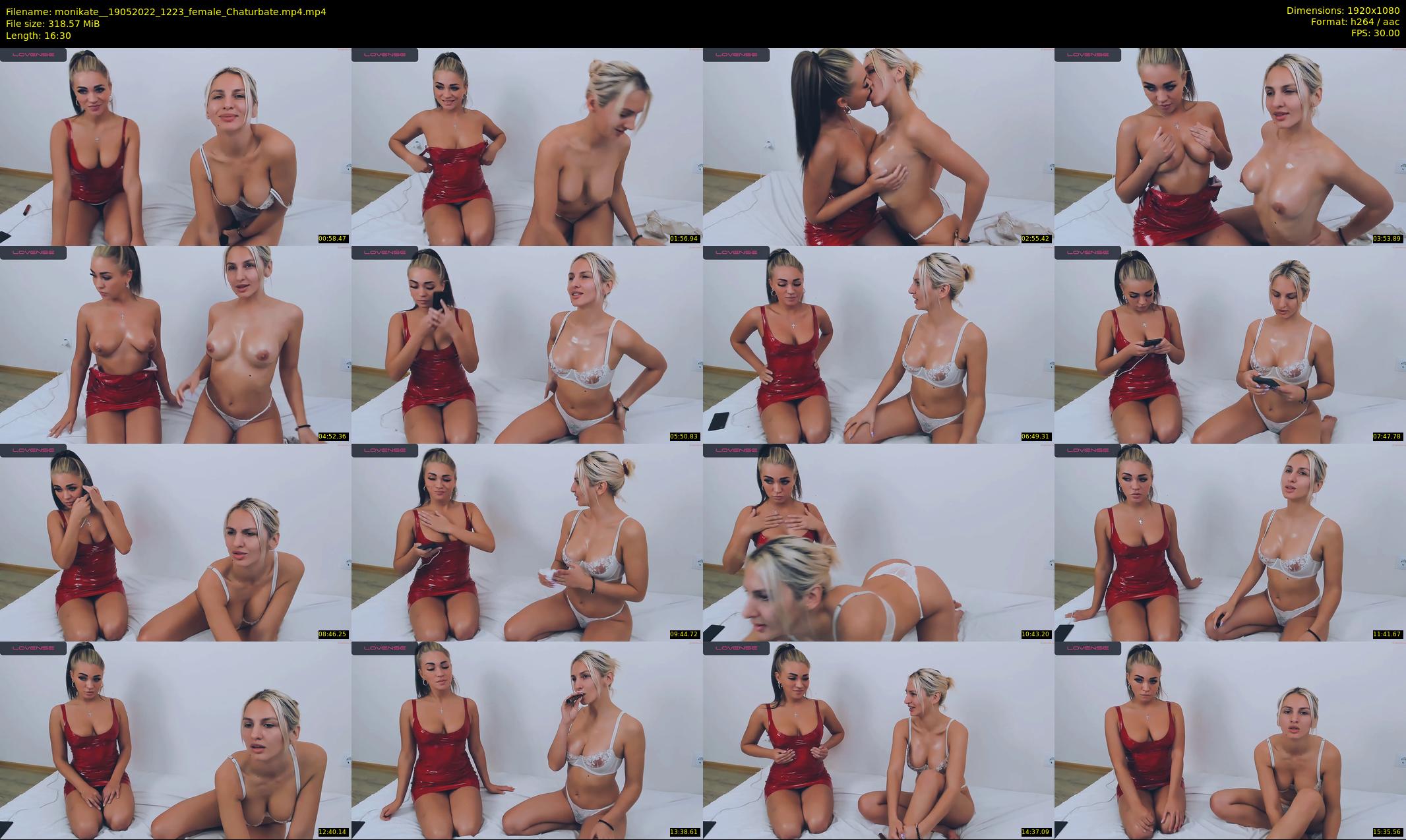 monikate_ — 17 minute Chaturbate couple cam show recording, 1080p, May 19, 2022