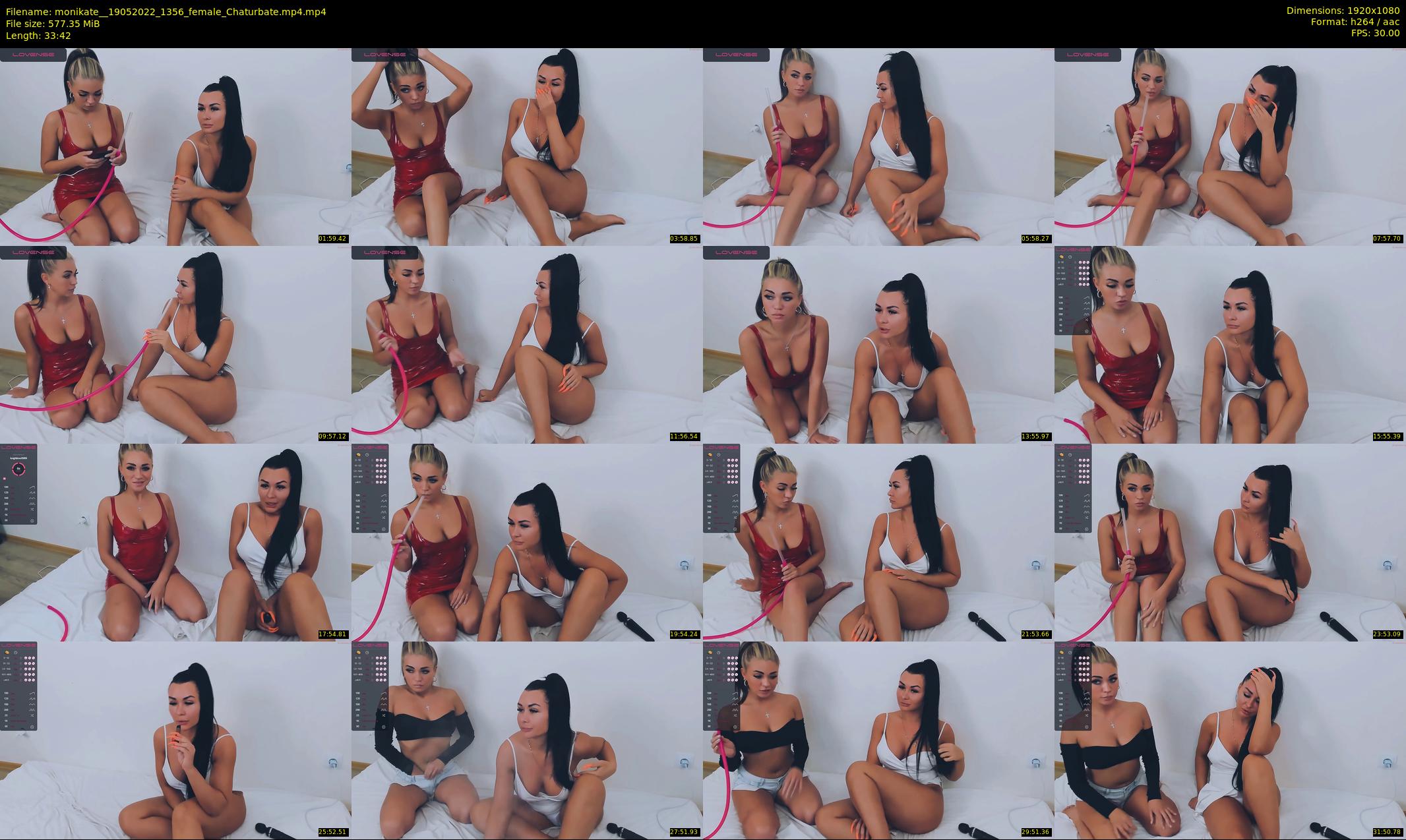 monikate_ — 34 minute Chaturbate couple cam show recording, 1080p, May 19, 2022