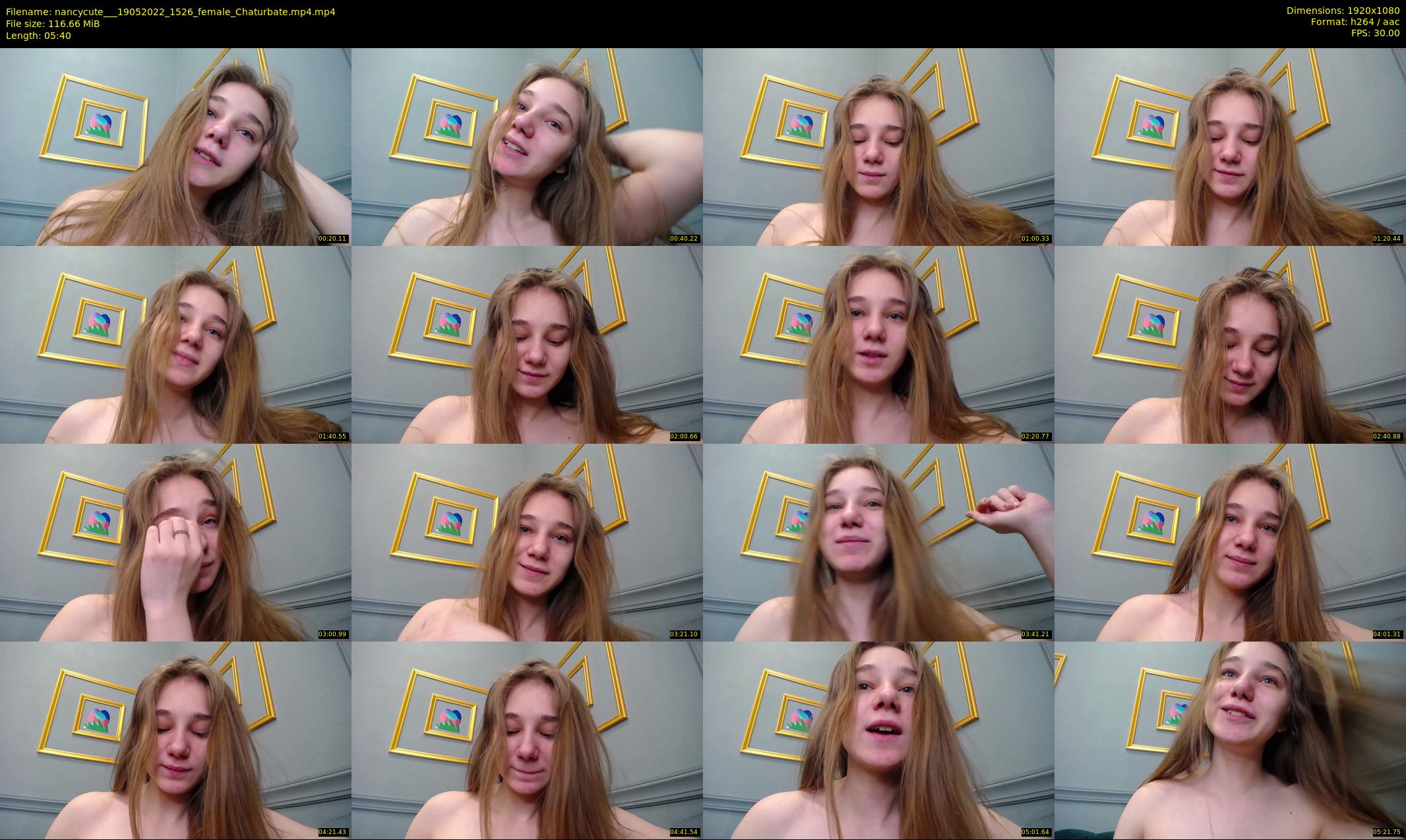 nancycute__ — 6 minute Chaturbate female cam show recording, 1080p, May 19, 2022