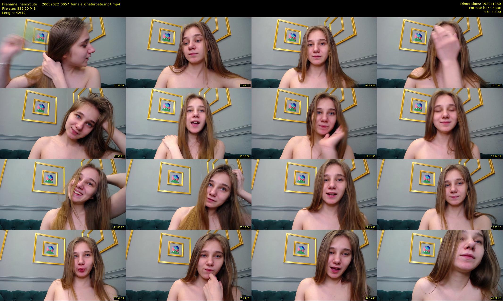 nancycute__ — 43 minute Chaturbate female cam show recording, 1080p, May 20, 2022