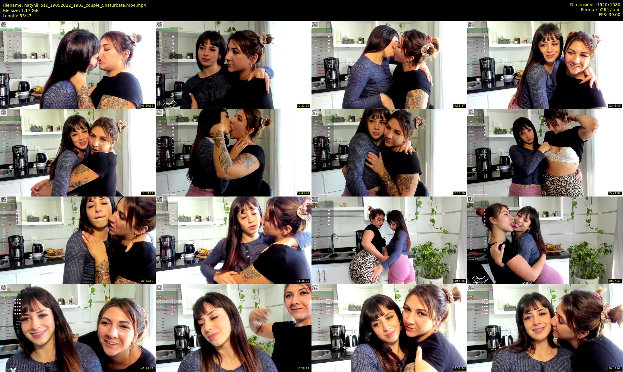 natyniklos2 — 54 minute Chaturbate couple cam show recording, 1080p, May 19, 2022