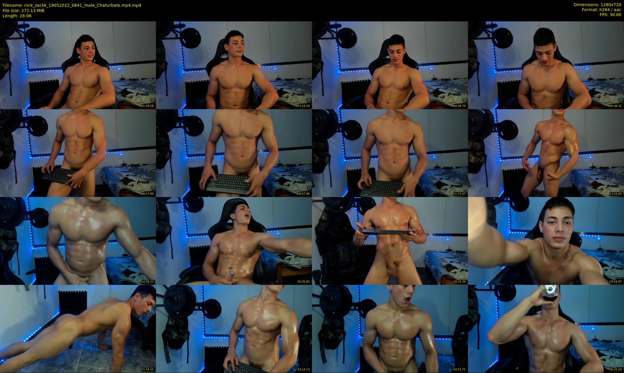 nick_zackk — 29 minute Chaturbate male cam show recording, 720p, May 19, 2022
