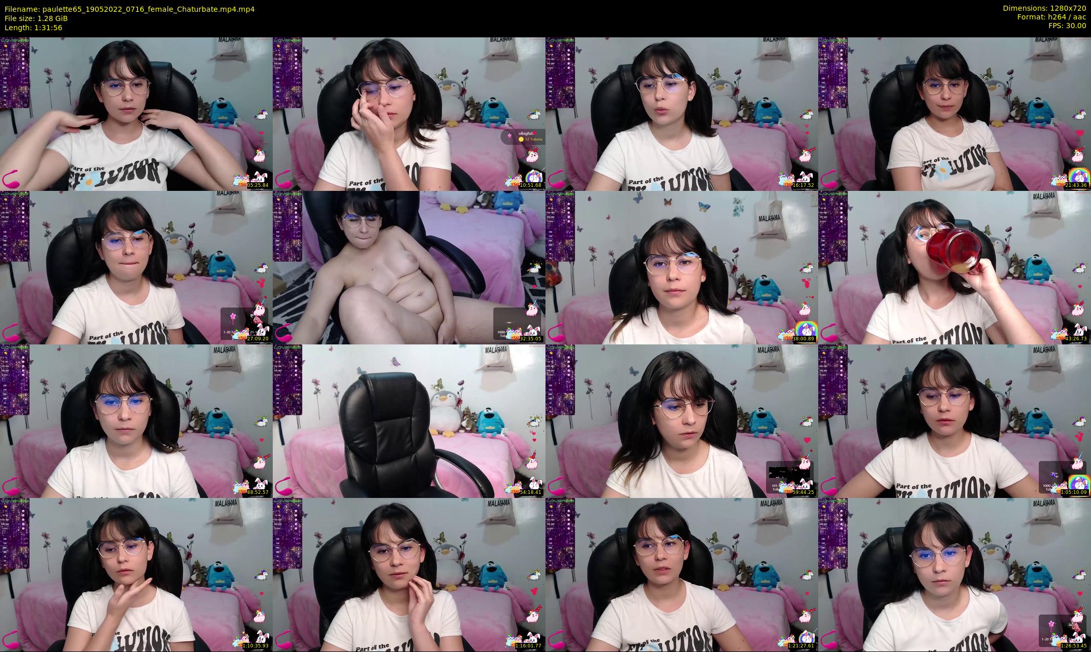 paulette65 — 92 minute Chaturbate female cam show recording, 720p, May 19, 2022