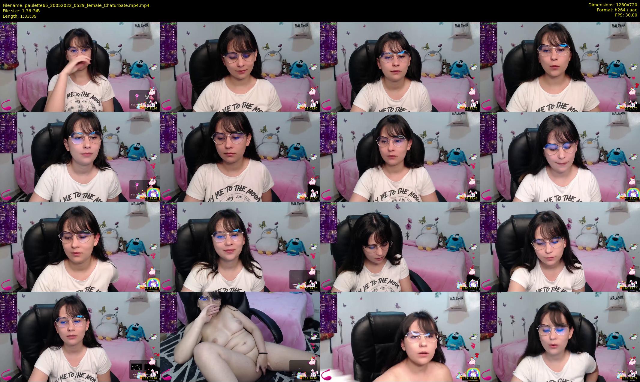 paulette65 — 94 minute Chaturbate female cam show recording, 720p, May 20, 2022