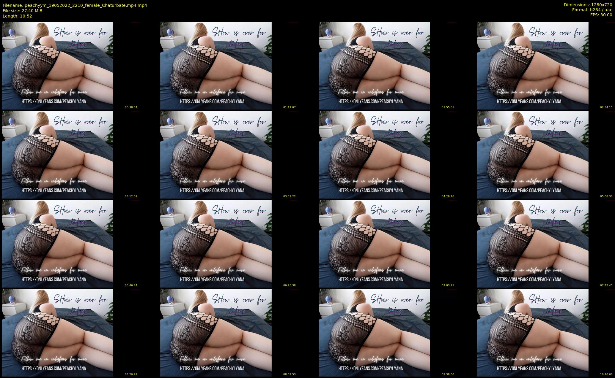 peachyym — 11 minute Chaturbate female cam show recording, 720p, May 19, 2022