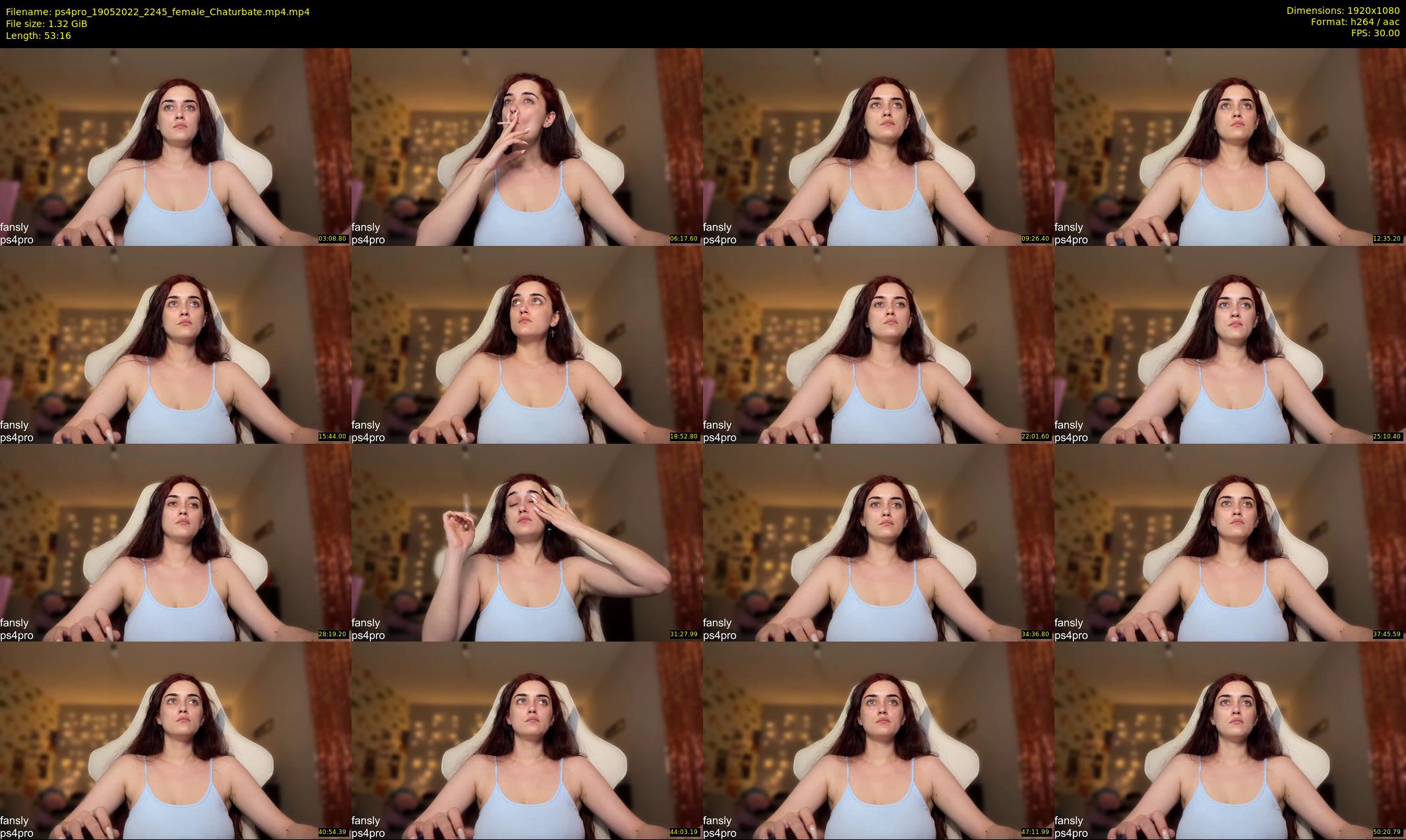 ps4pro — 54 minute Chaturbate female cam show recording, 1080p, May 19, 2022