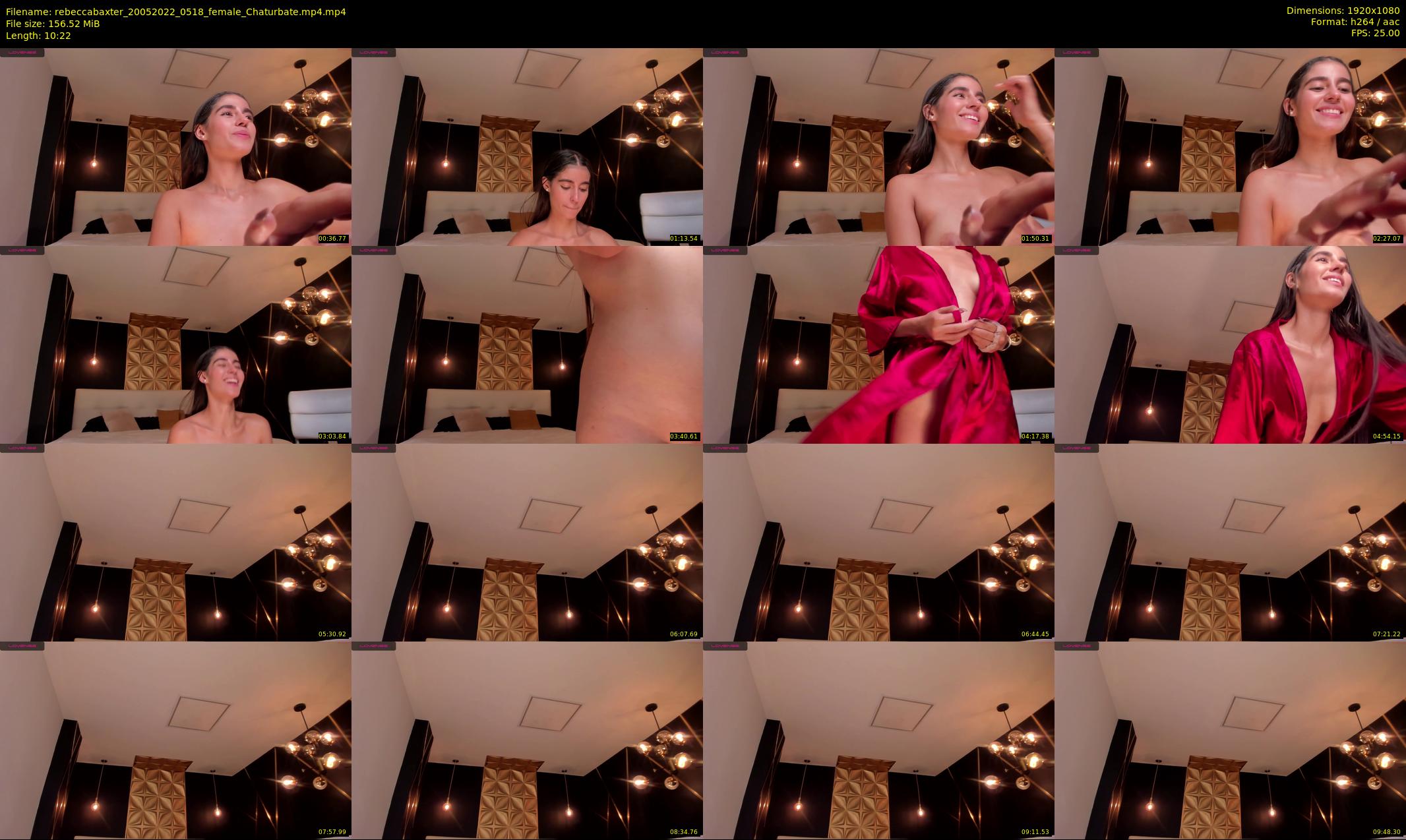 rebeccabaxter — 11 minute Chaturbate female cam show recording, 1080p, May 20, 2022