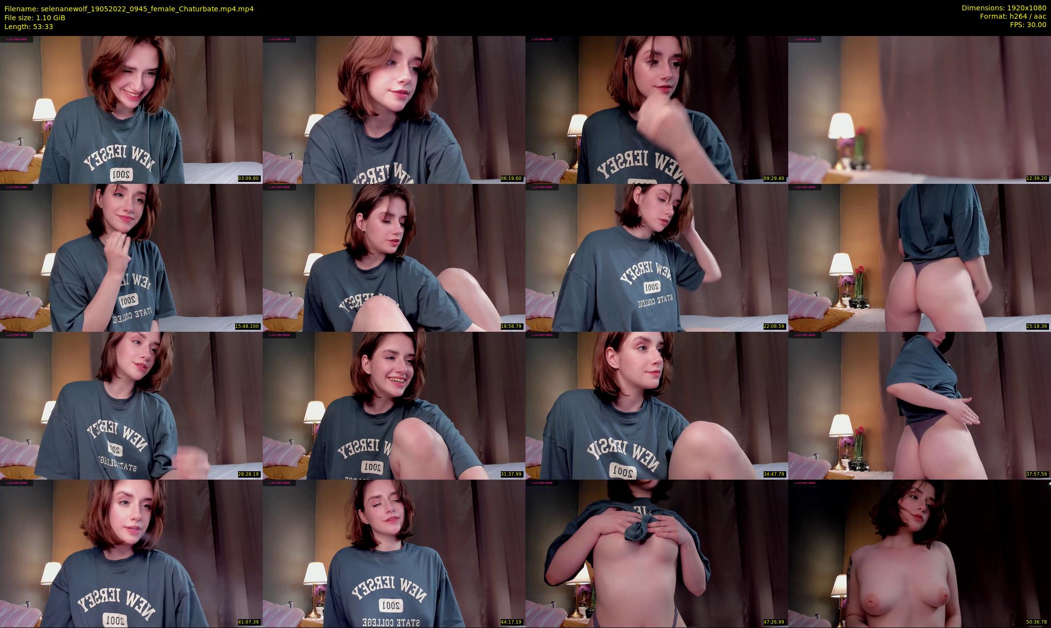 selenanewolf — 54 minute Chaturbate couple cam show recording, 1080p, May 19, 2022