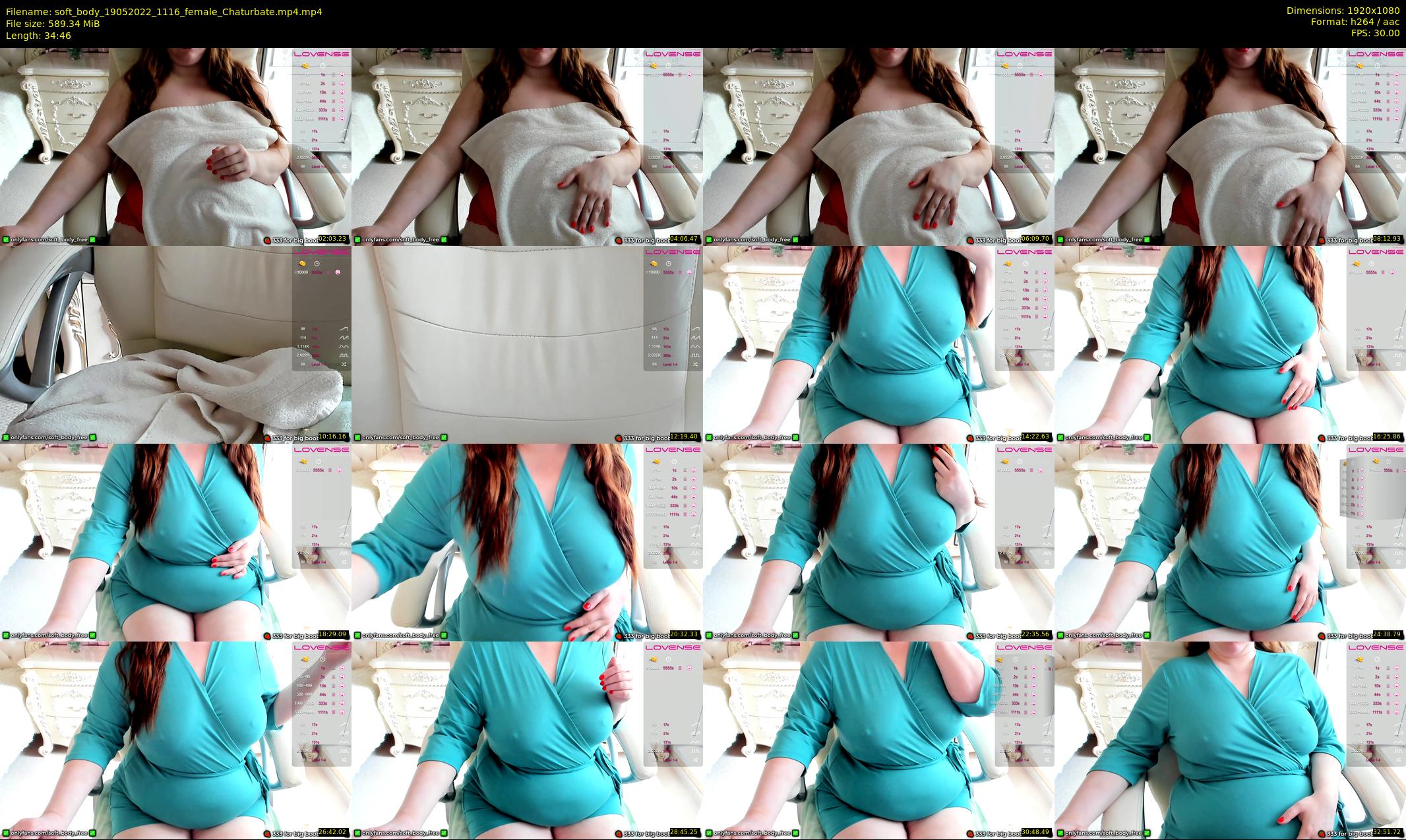 soft_body — 35 minute Chaturbate female cam show recording, 1080p, May 19, 2022