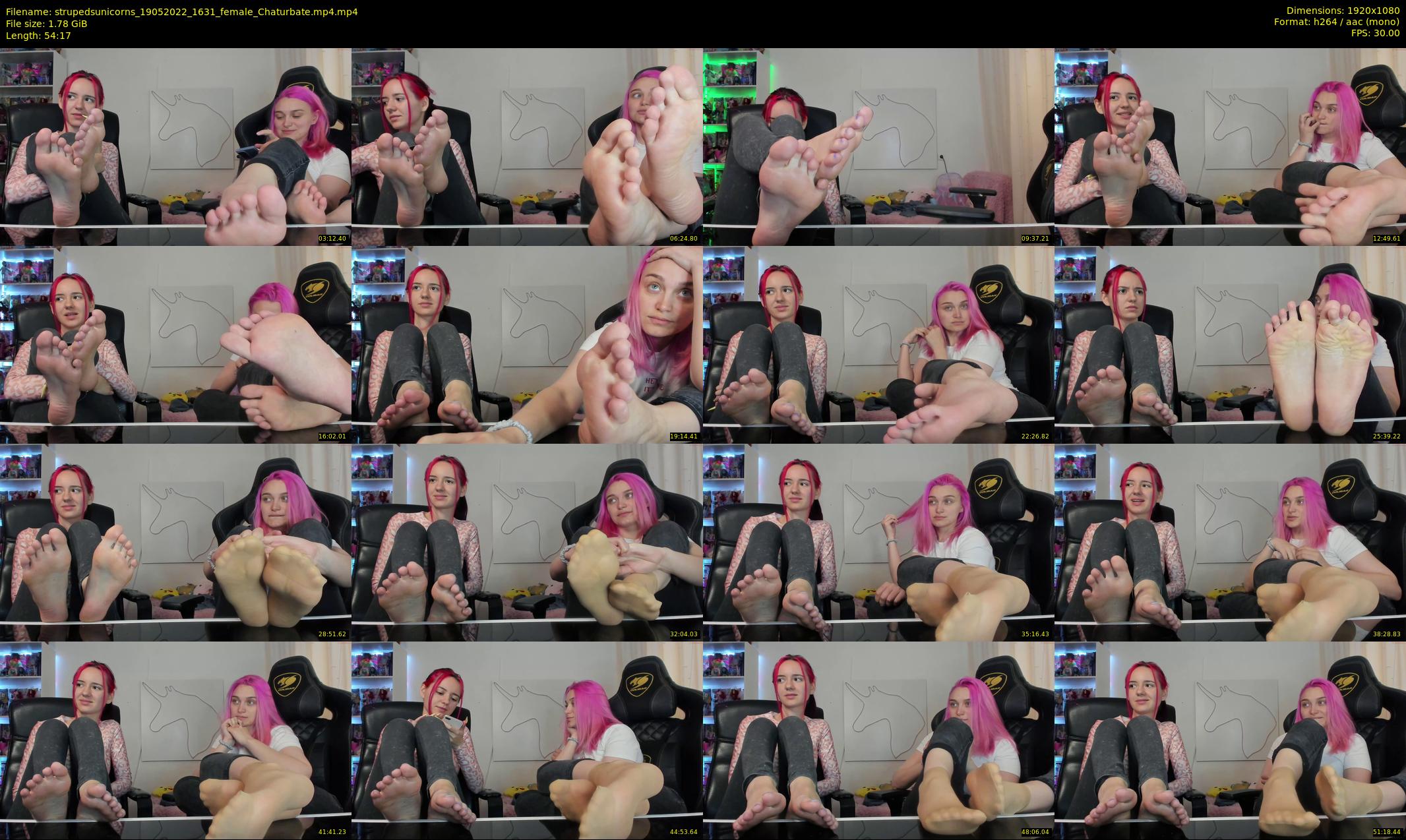 strupedsunicorns — 55 minute Chaturbate couple cam show recording, 1080p, May 19, 2022