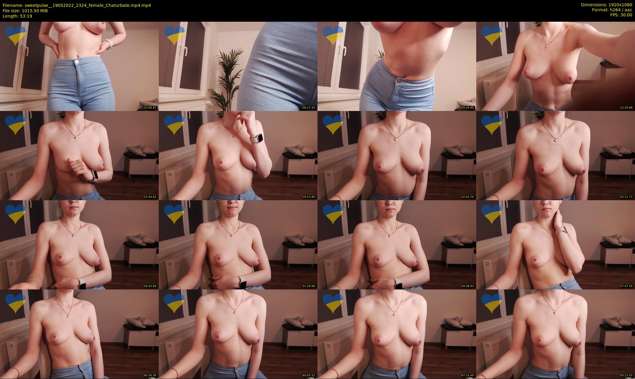 sweetpulse_ — 54 minute Chaturbate female cam show recording, 1080p, May 19, 2022