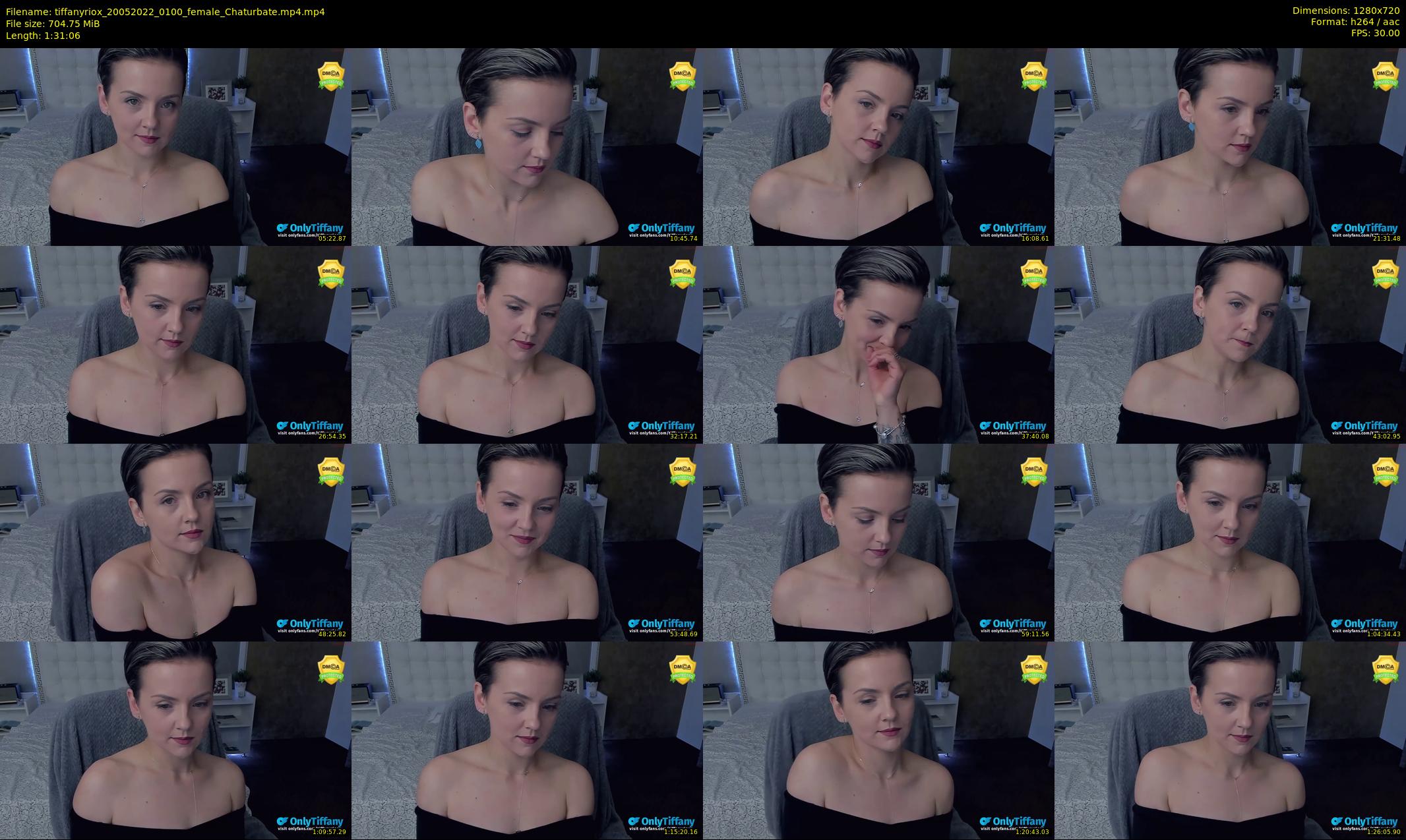 tiffanyriox — 92 minute Chaturbate female cam show recording, 720p, May 20, 2022