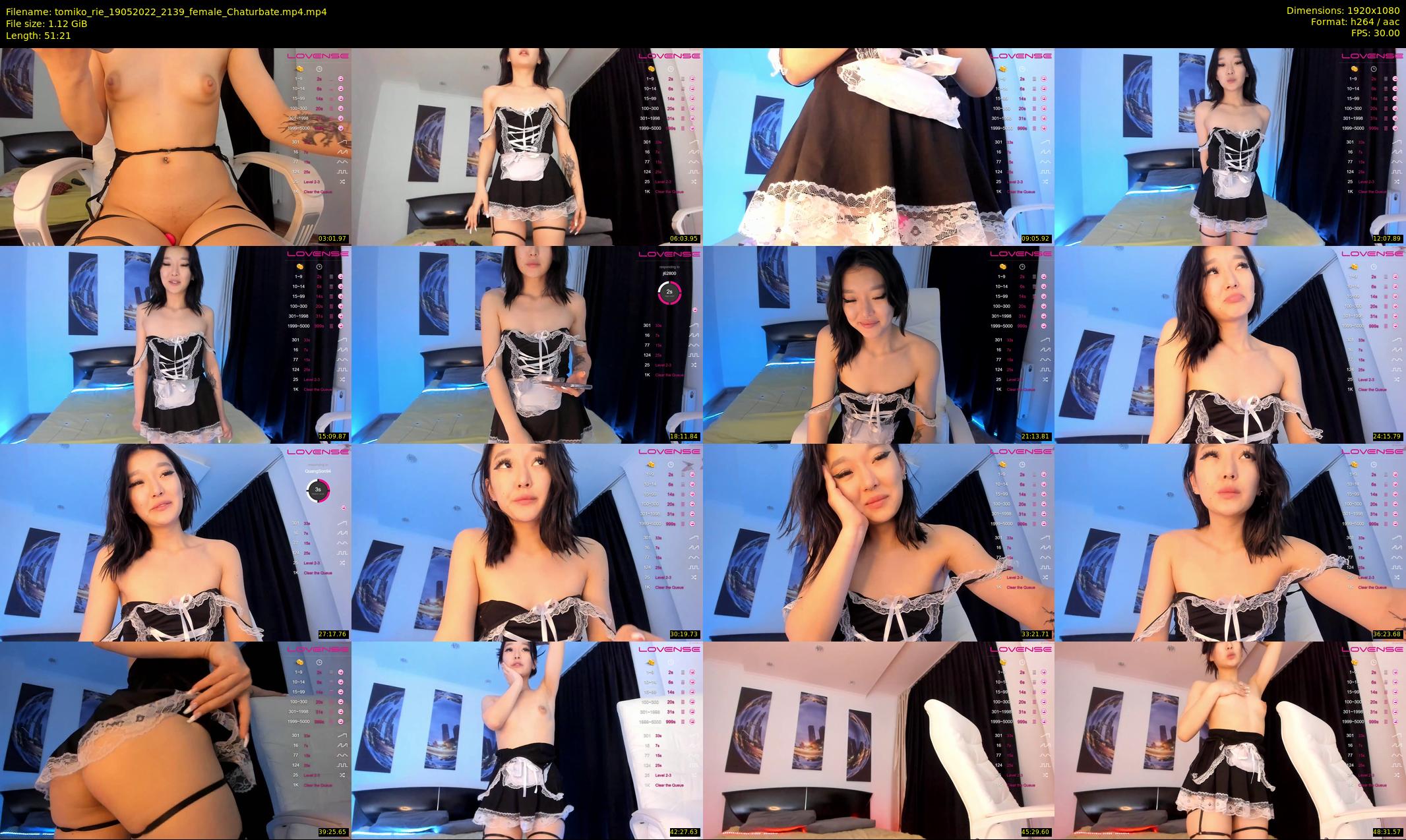 tomiko_rie — 52 minute Chaturbate female cam show recording, 1080p, May 19, 2022