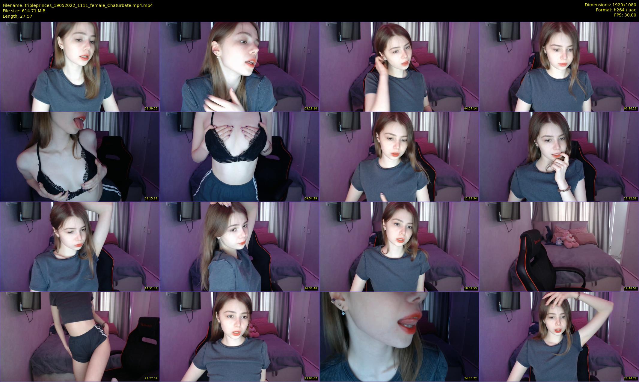 tripleprinces — 28 minute Chaturbate female cam show recording, 1080p, May 19, 2022