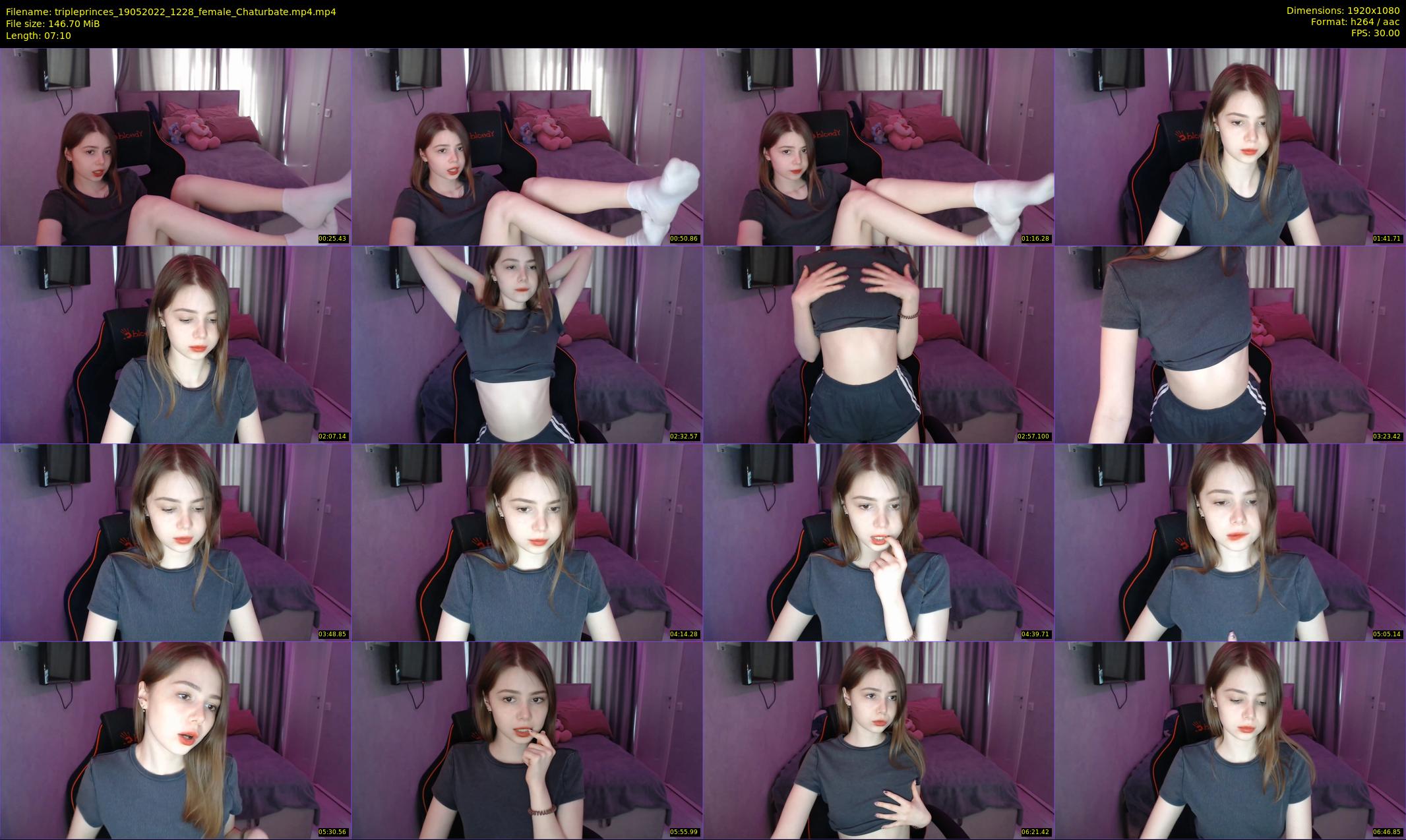tripleprinces — 8 minute Chaturbate female cam show recording, 1080p, May 19, 2022