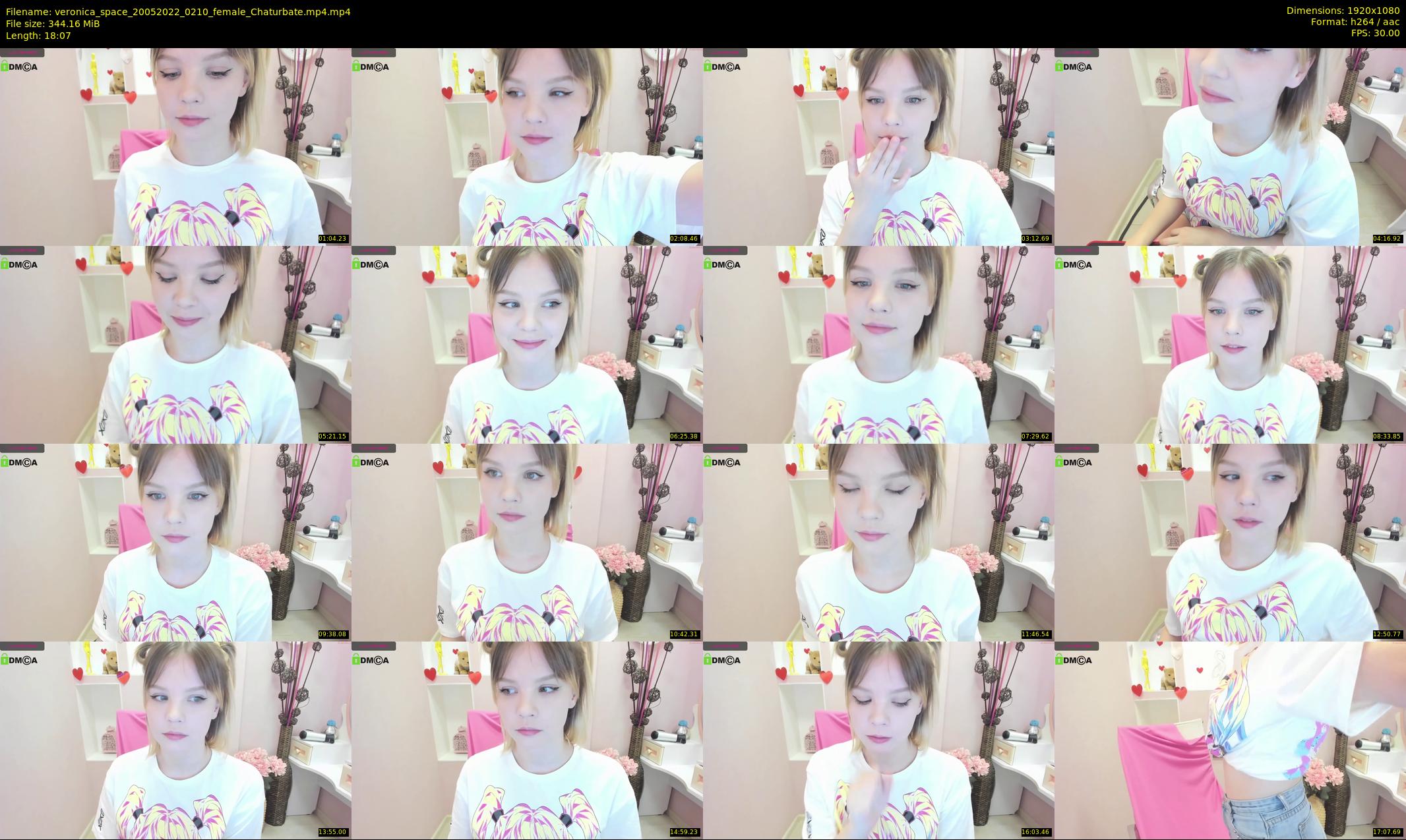 veronica_space — 19 minute Chaturbate female cam show recording, 1080p, May 20, 2022