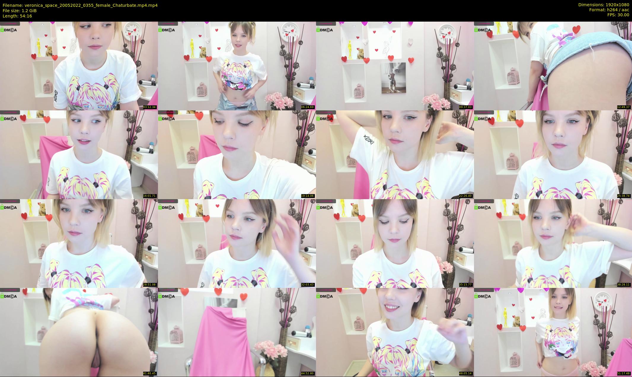 veronica_space — 55 minute Chaturbate female cam show recording, 1080p, May 20, 2022