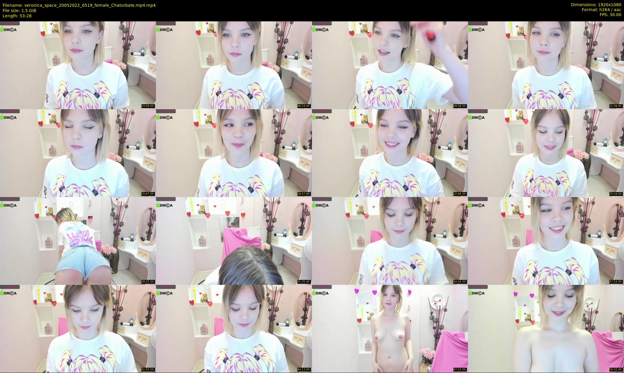 veronica_space — 54 minute Chaturbate female cam show recording, 1080p, May 20, 2022