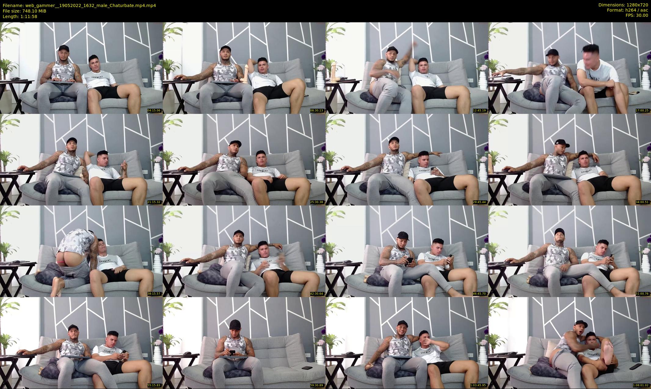 web_gammer_ — 72 minute Chaturbate male cam show recording, 720p, May 19, 2022