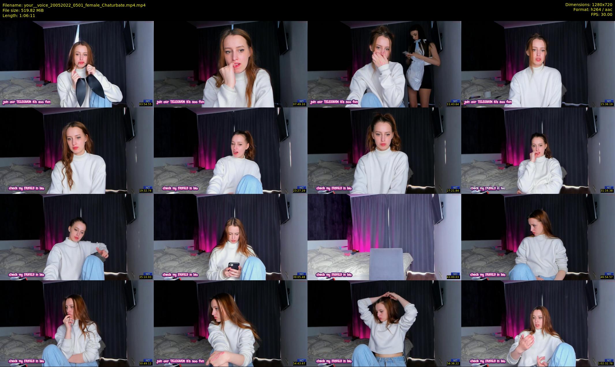 your__voice — 67 minute Chaturbate female cam show recording, 720p, May 20, 2022